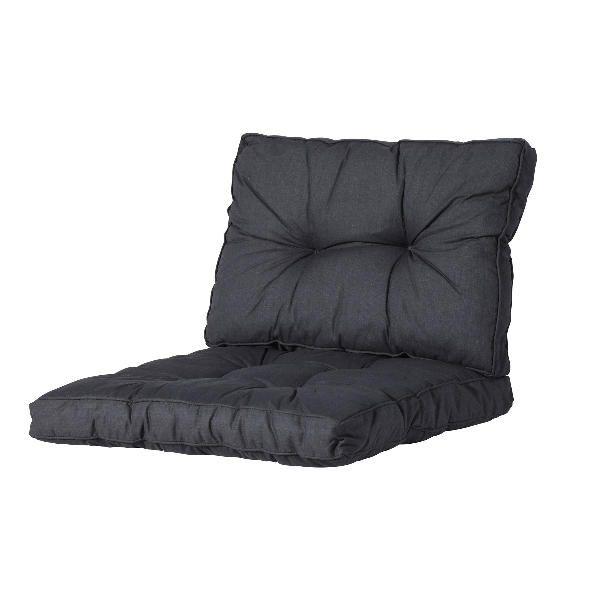 Madison Basic rugkussen 43x73 cm - Basic black