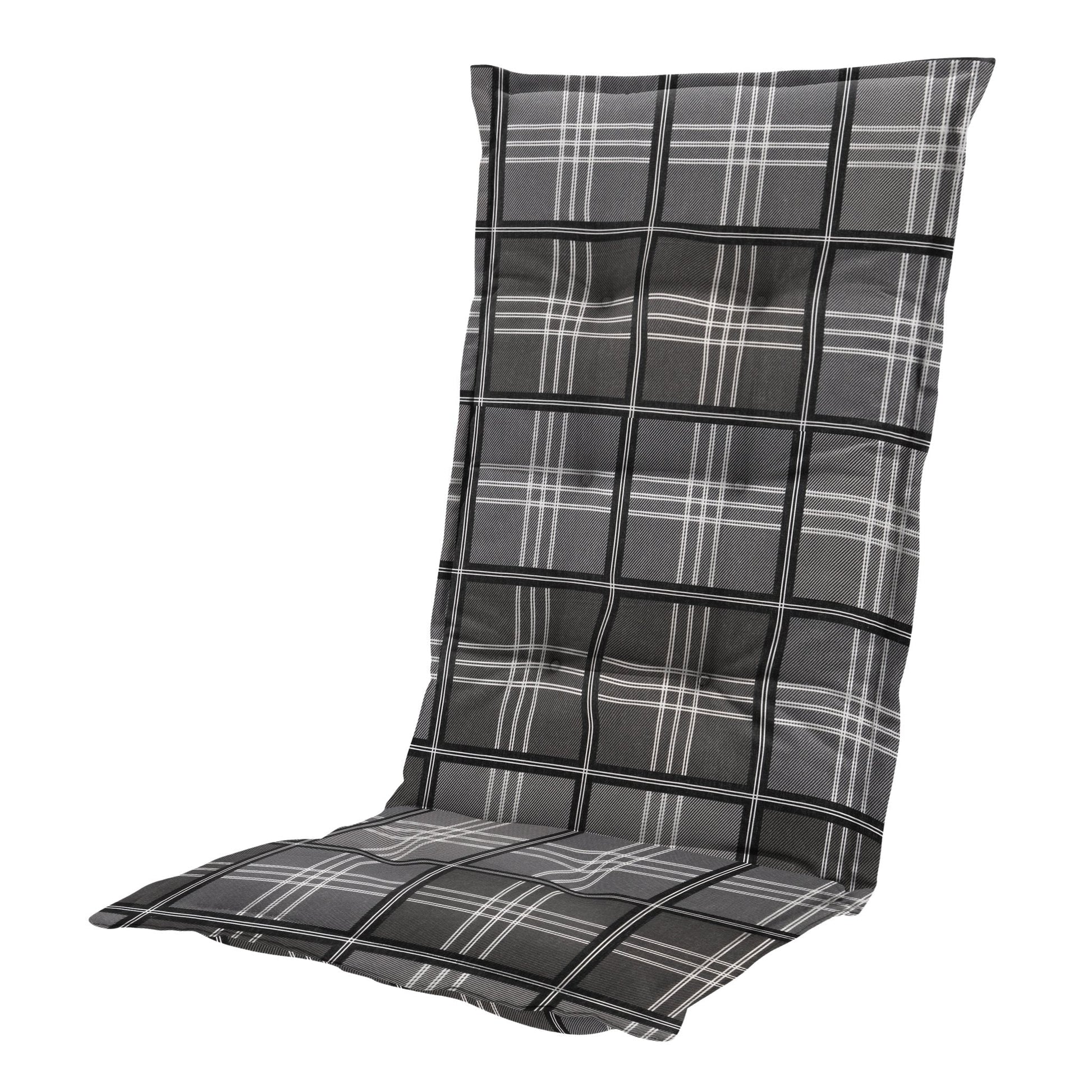 Madison Patchy hoge rug basis rugkussen 123x50 cm - Patchy grey