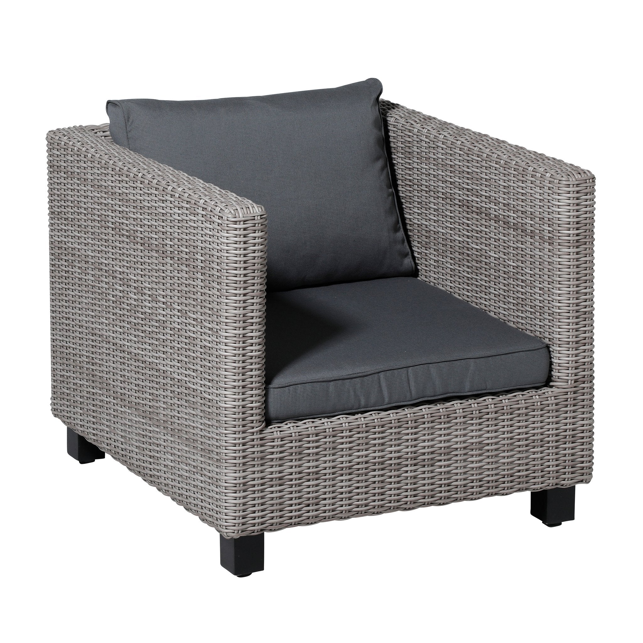 Madison Rib lounge rugkussen 40x60 cm - Rib grey