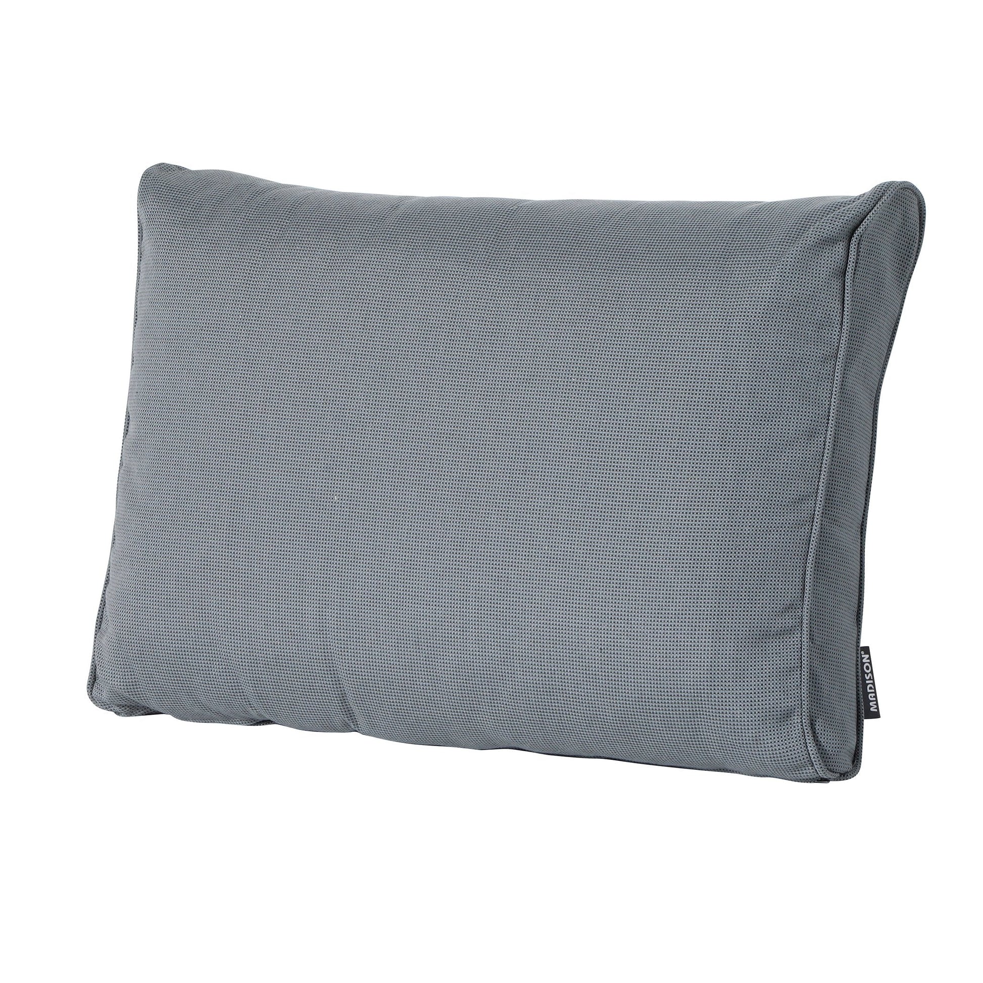 Madison Rib lounge rugkussen 43x73 cm - Rib grey