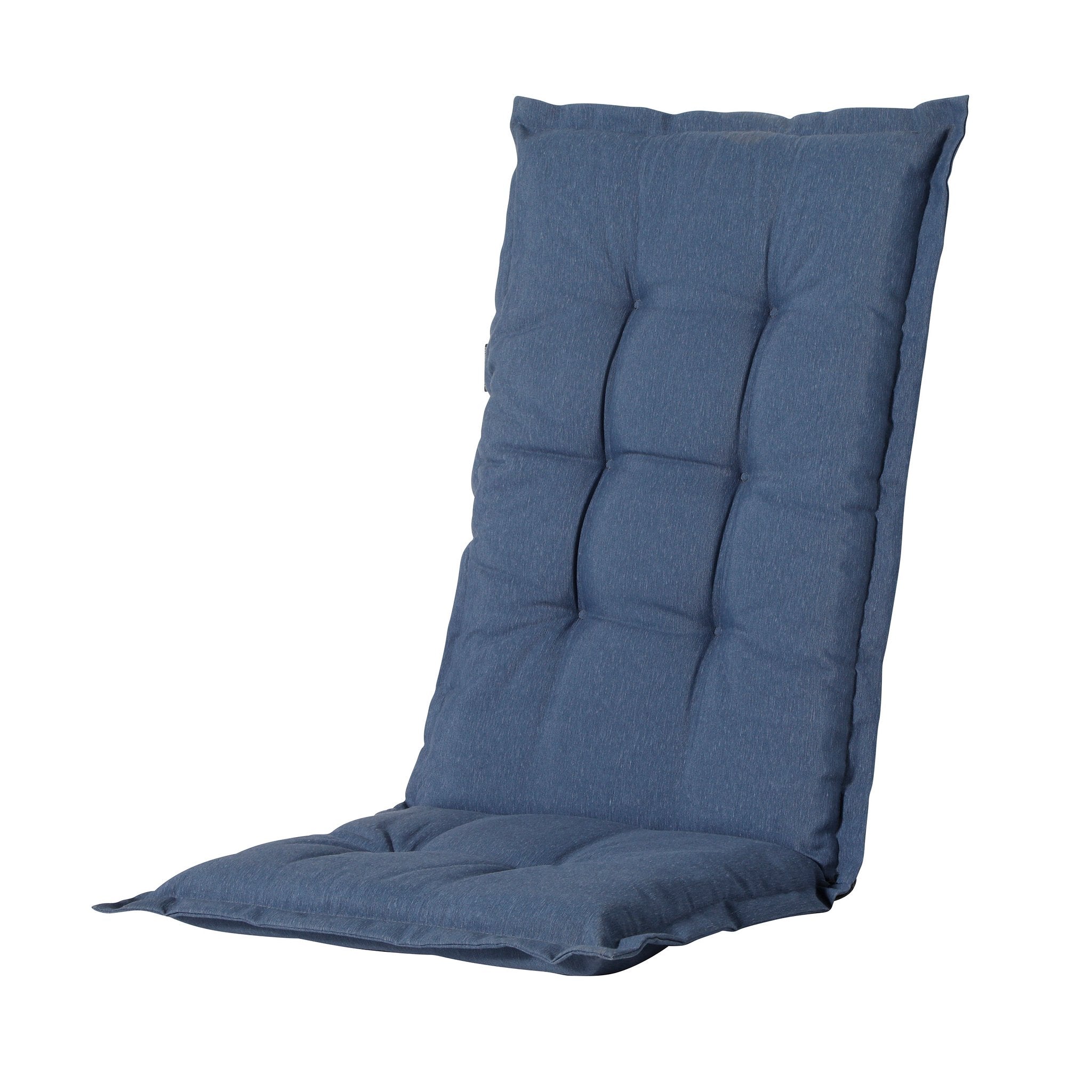 Madison Panama hoge rug basis rugkussen 123x50 cm - Panama safier blue (B231)