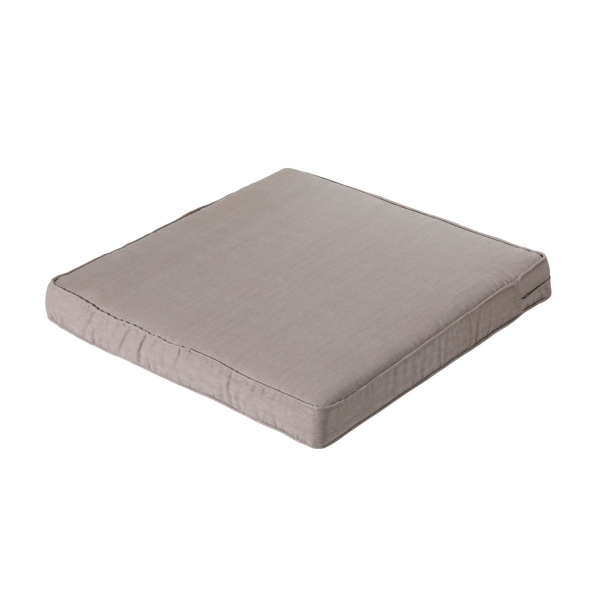 Madison Basic lounge luxe zitkussen 73x73 cm - Basic taupe