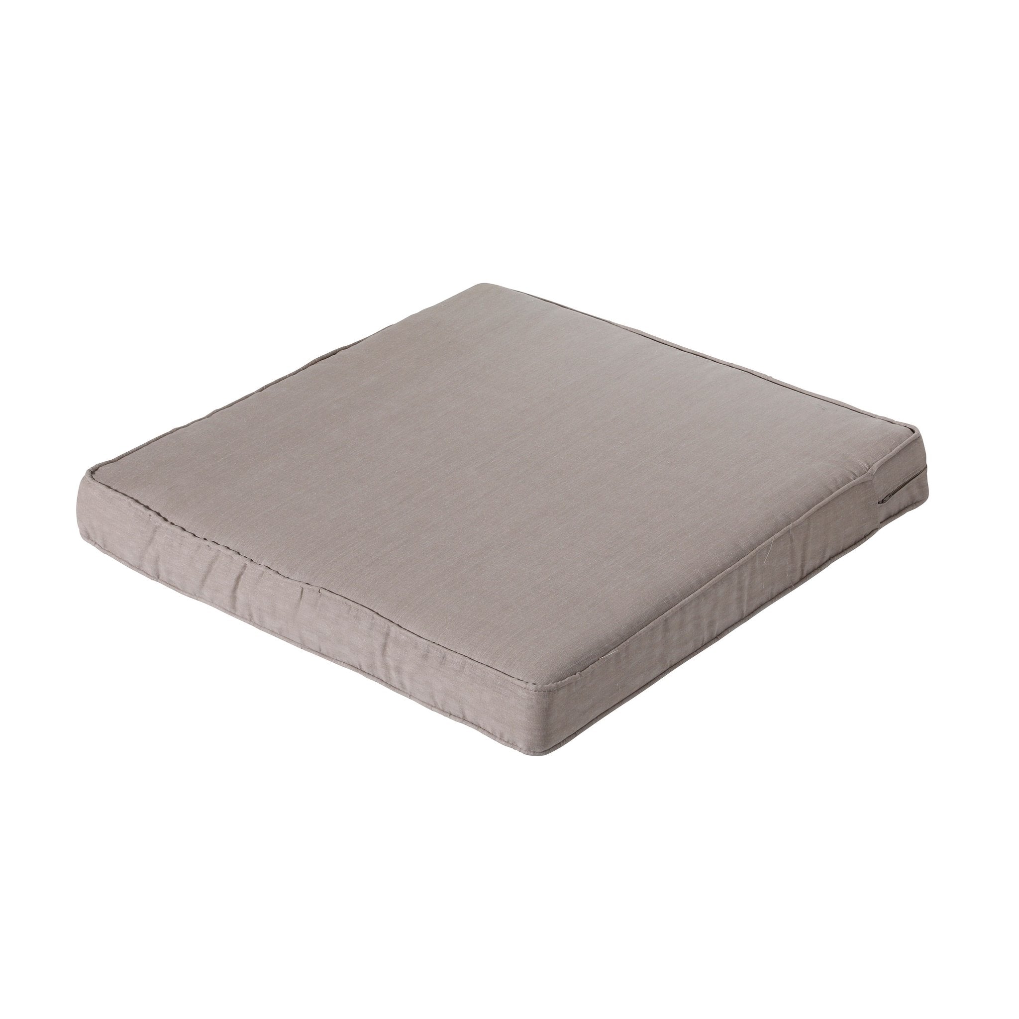 Madison Basic lounge luxe zitkussen 73x73 cm - Basic taupe