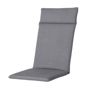 Madison Oxford hoge rug rugkussen 120x50 cm - Oxford grey