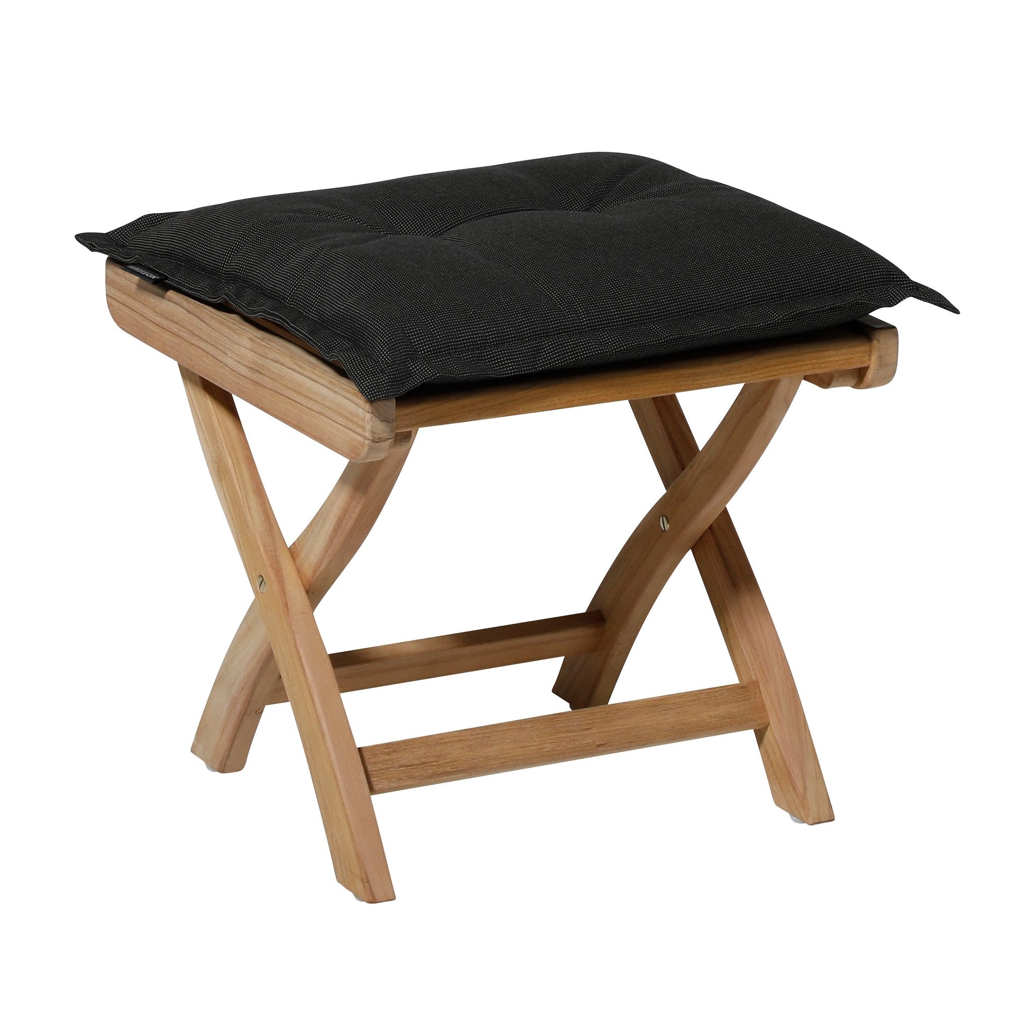Madison Rib zitkussen 50x50 cm - Rib black