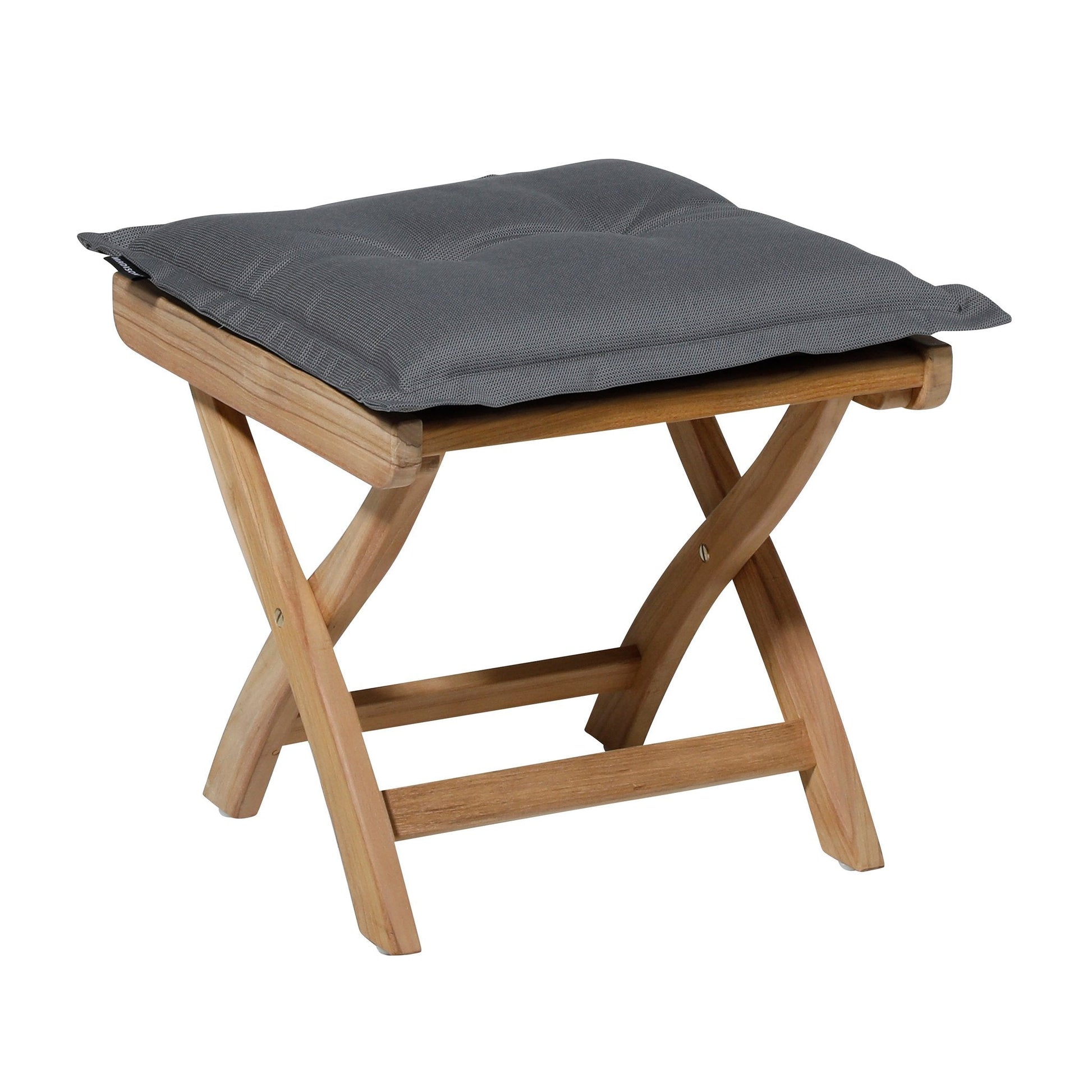 Madison Rib zitkussen 50x50 cm - Rib grey