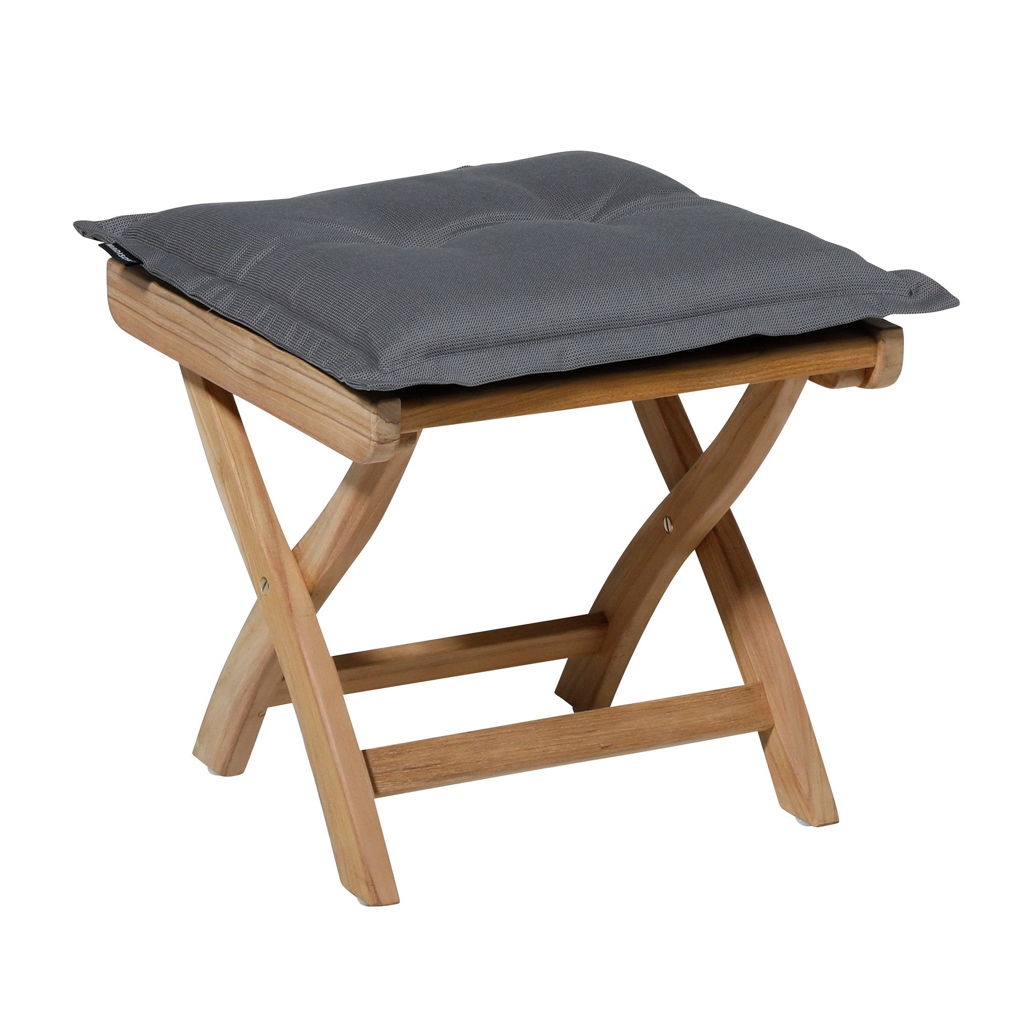 Madison Rib zitkussen 50x50 cm - Rib grey