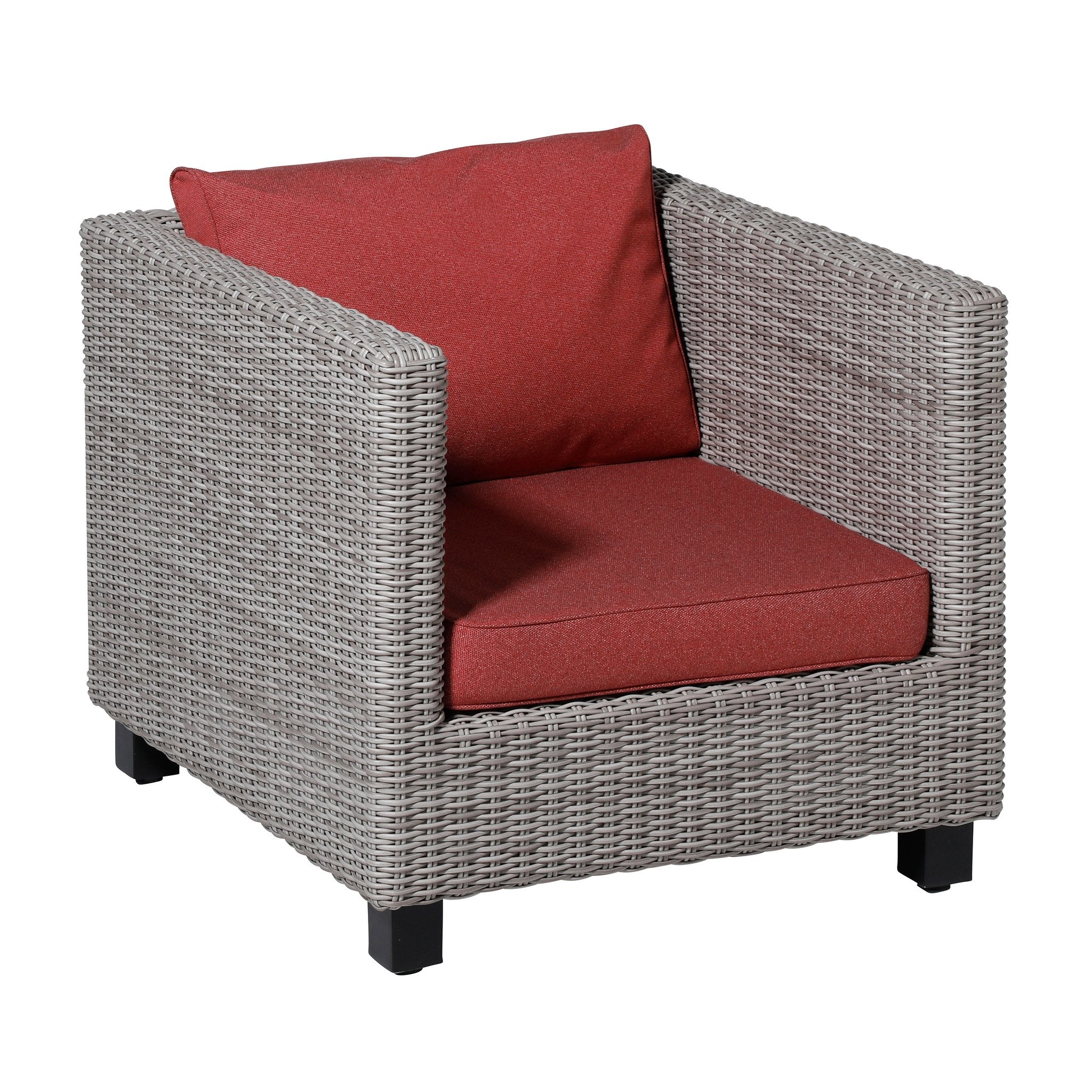 Madison Manchester lounge zitkussen 60x60 cm - Manchester red