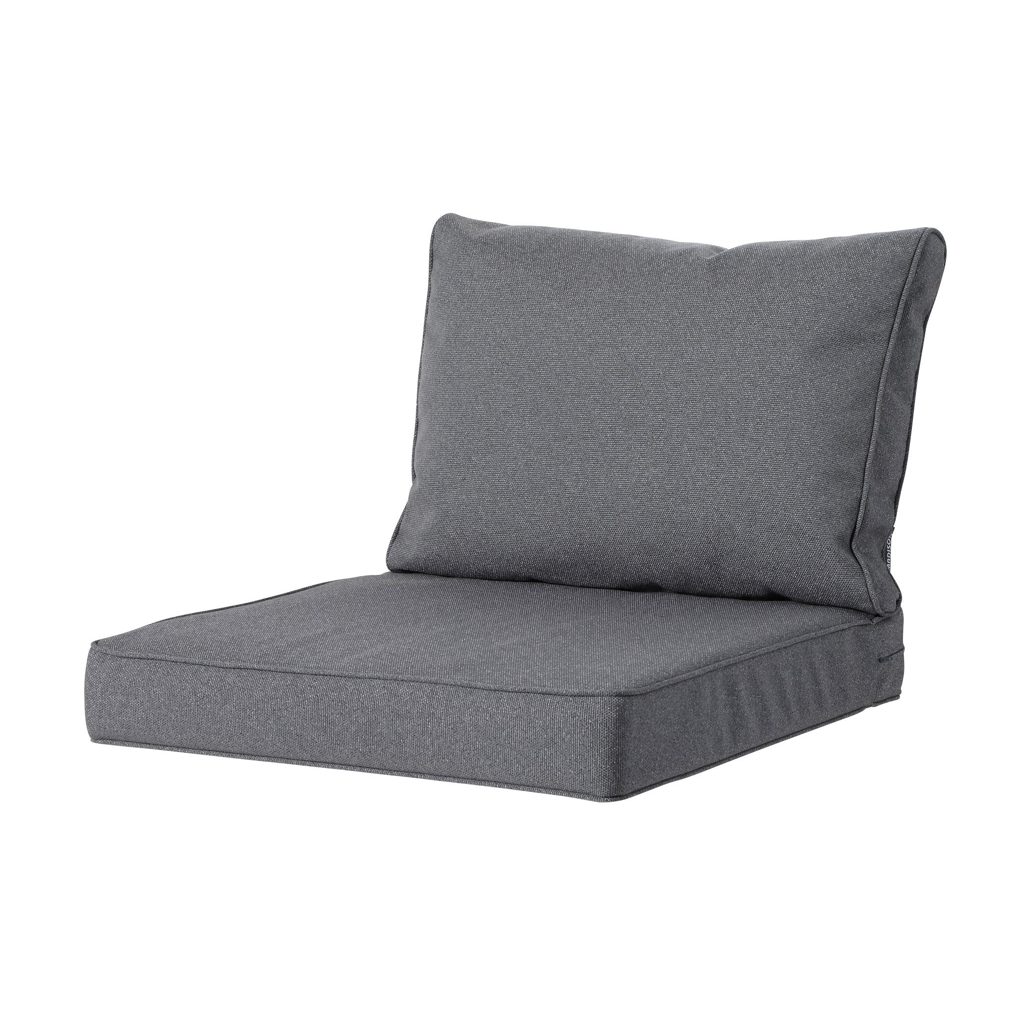 Madison Manchester lounge rugkussen 40x60 cm - Manchester grey