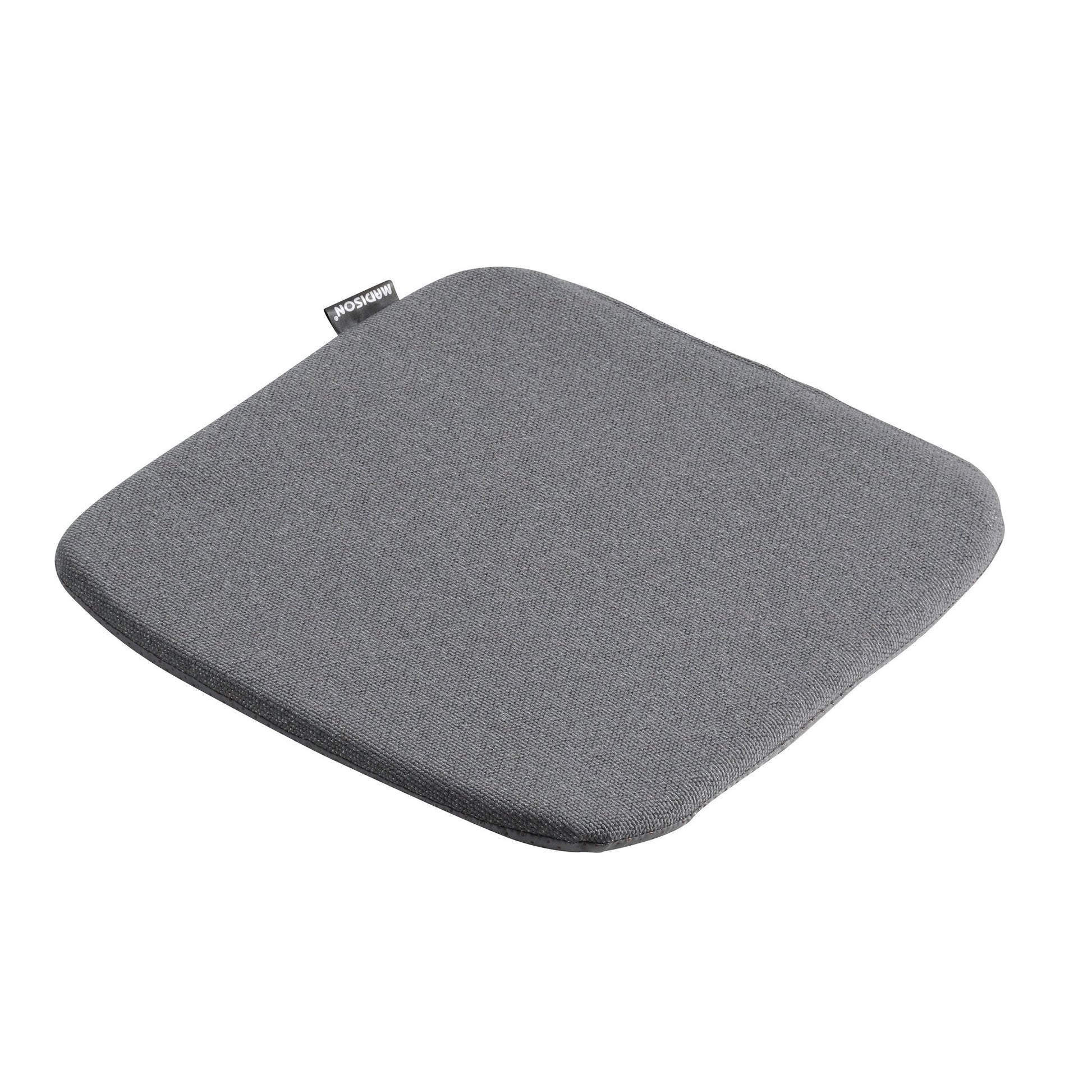 Madison Manchester stoelkussen 40x40 cm - Manchester grey