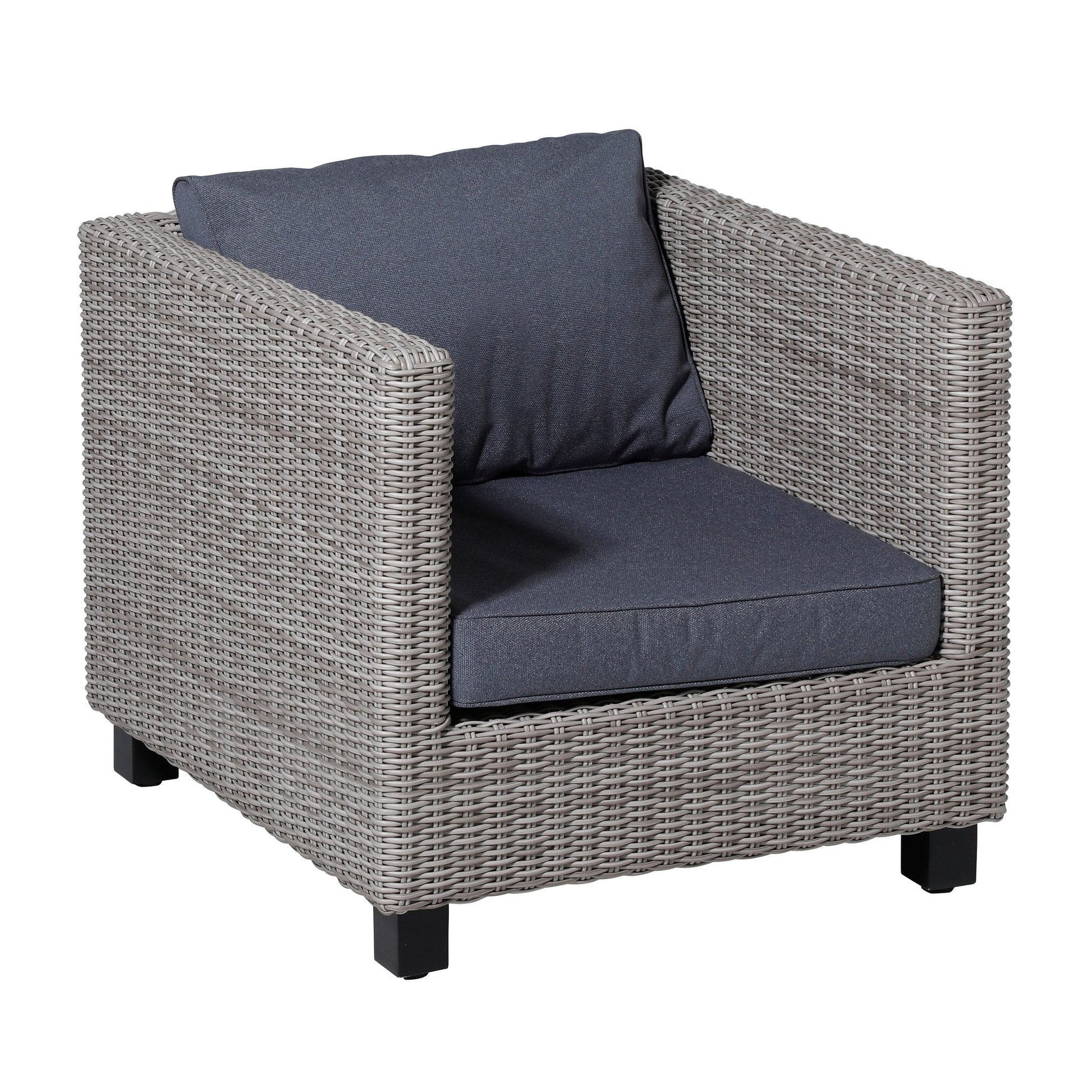 Madison Manchester lounge zitkussen 60x60 cm - Manchester denim grey