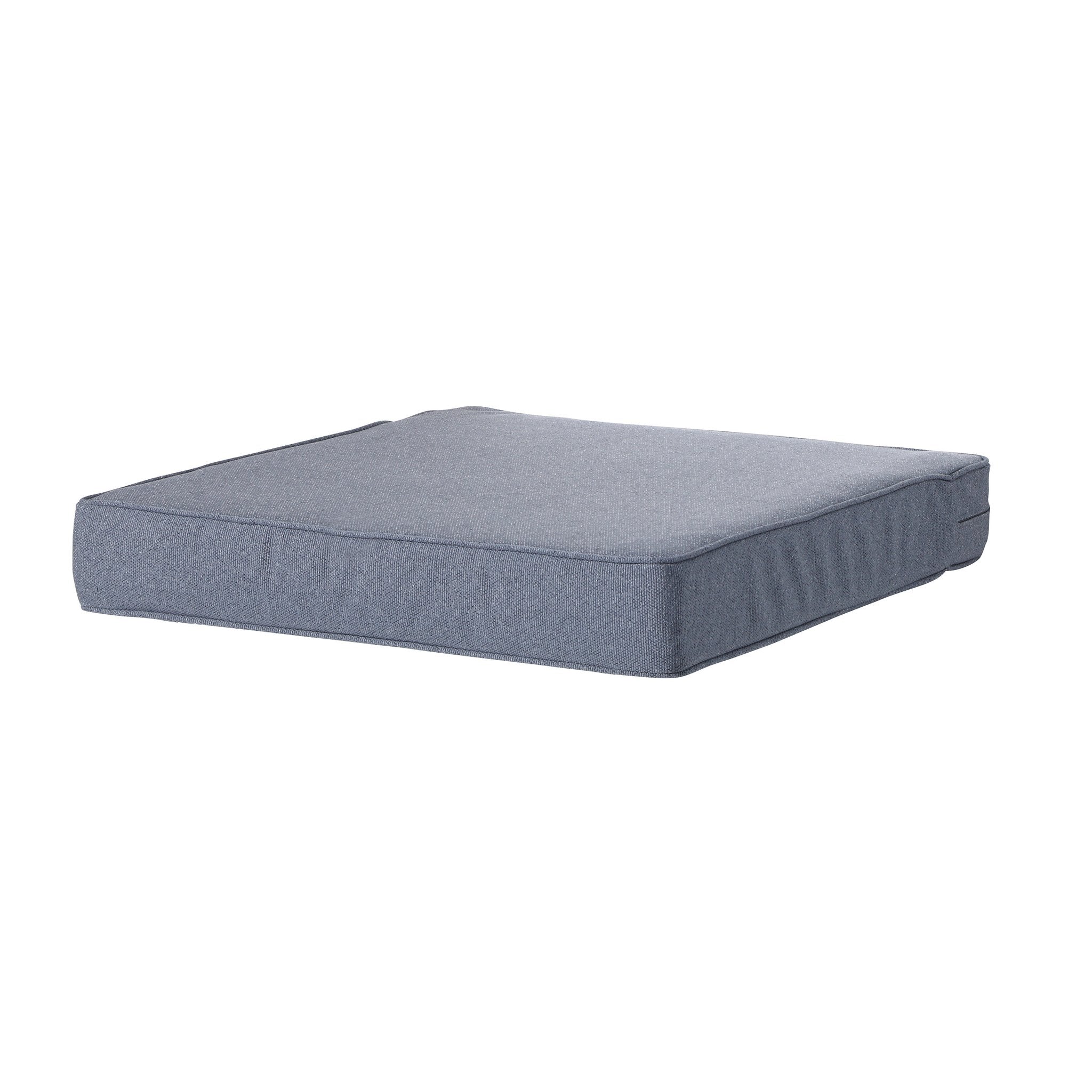Madison Manchester lounge luxe zitkussen 73x73 cm - Manchester denim grey