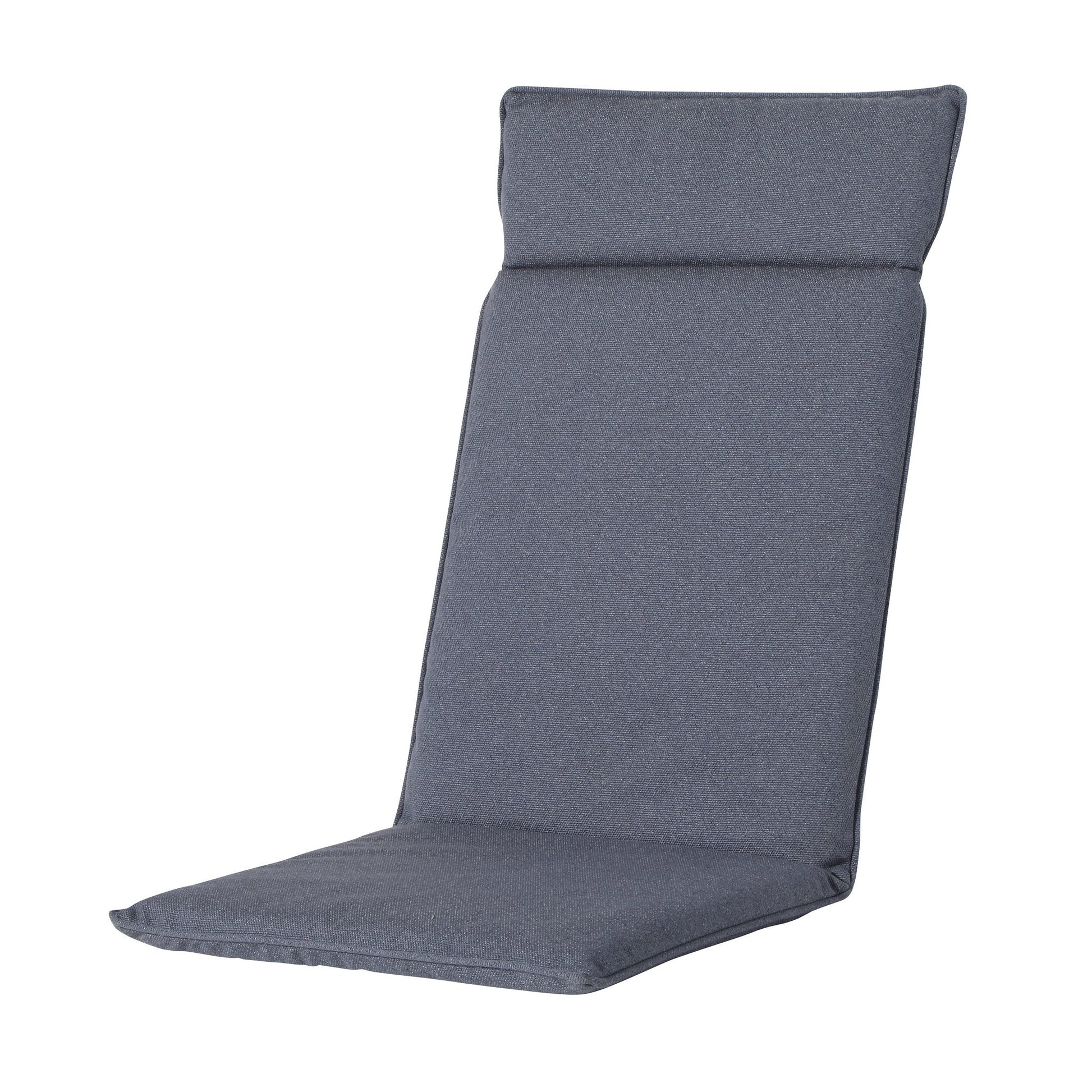 Madison Manchester hoge rug rugkussen 120x50 cm - Manchester denim grey