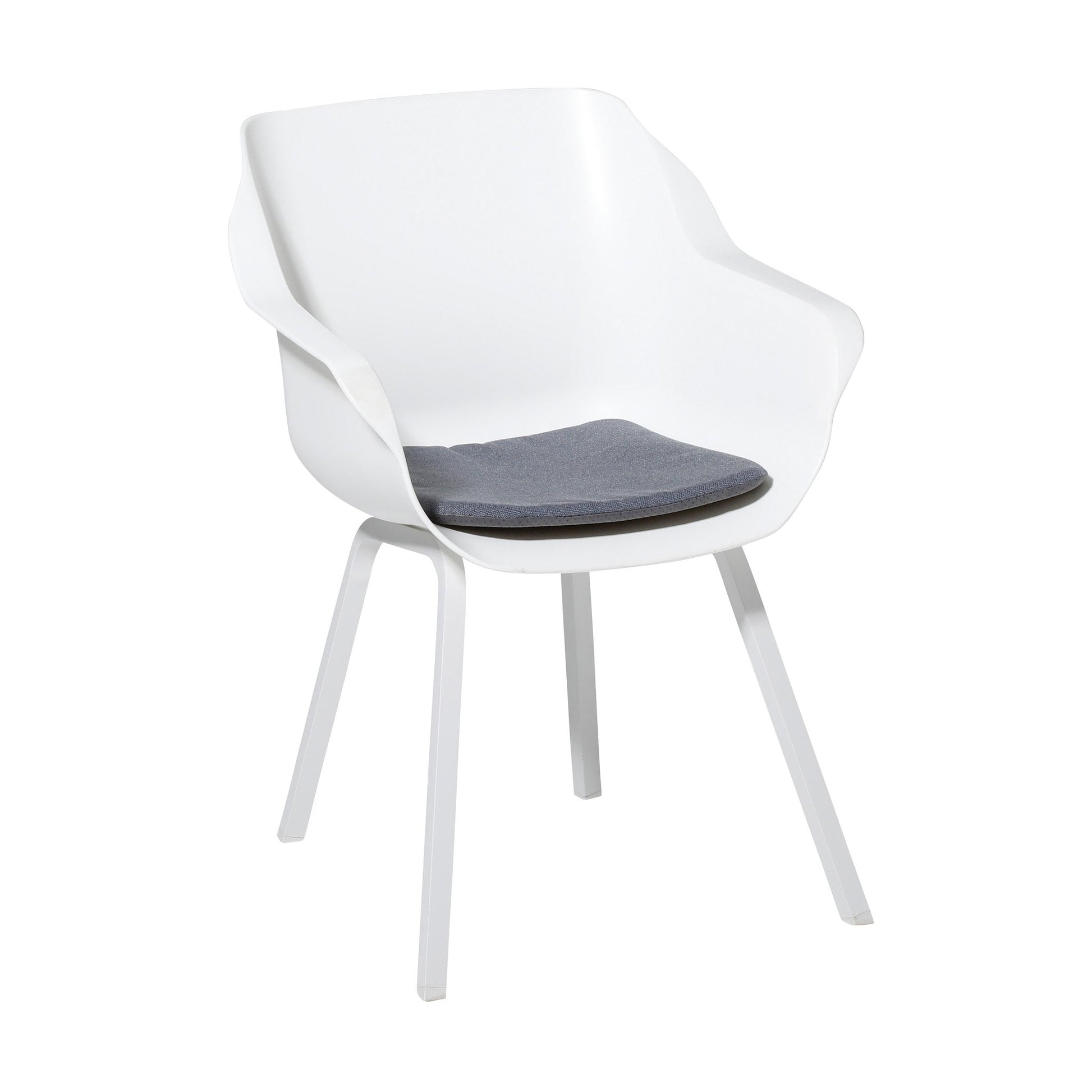 Madison Manchester stoelkussen 40x40 cm - Manchester denim grey