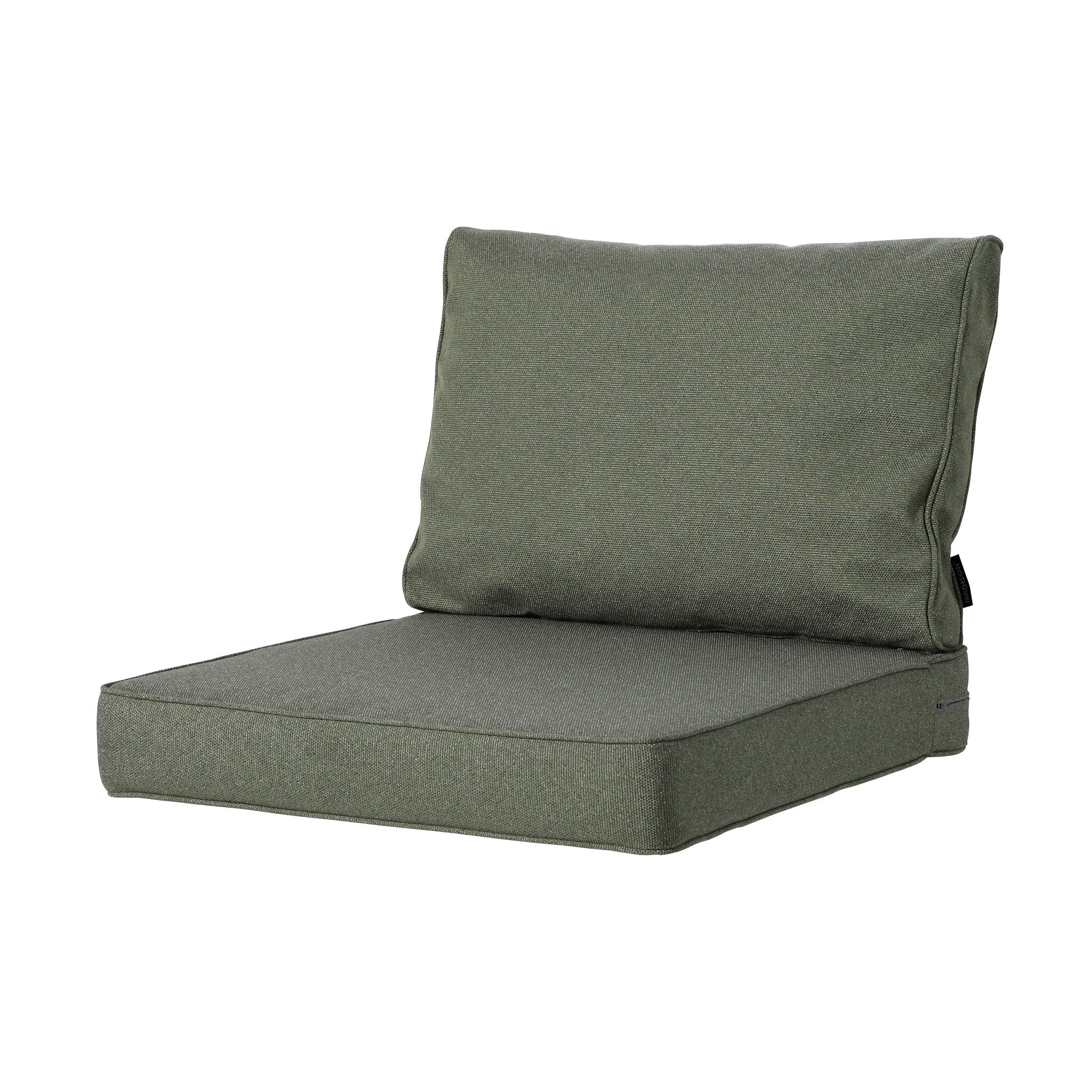 Madison Manchester lounge zitkussen 60x60 cm - Manchester green