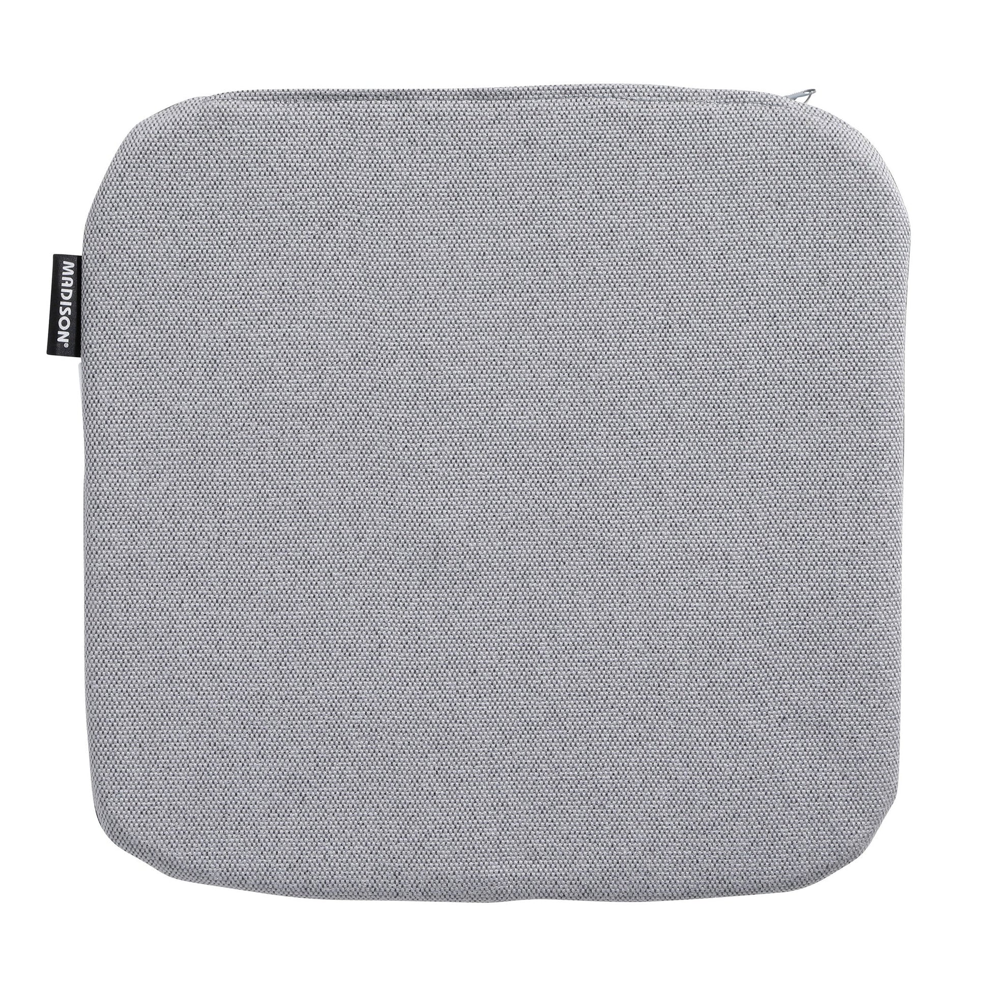 Madison Manchester stoelkussen 40x40 cm - Manchester light grey