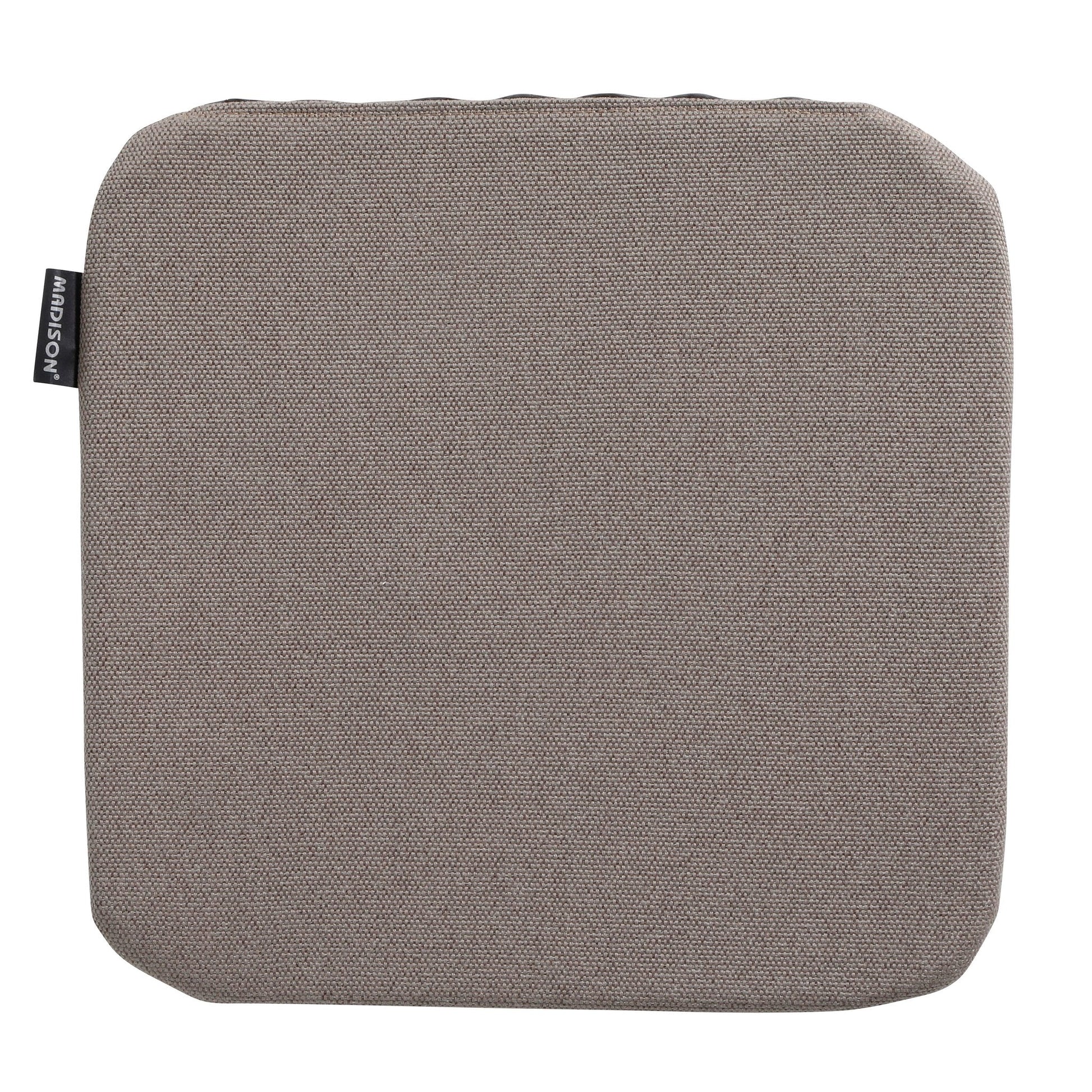 Madison Manchester stoelkussen 40x40 cm - Manchester taupe