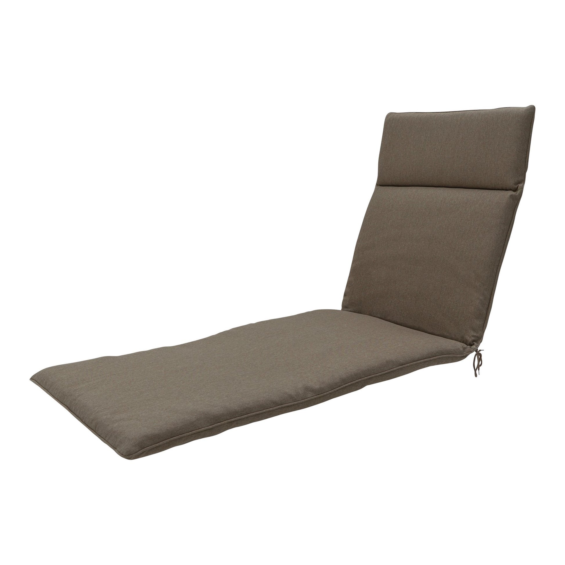 Madison Canvas Eco+ standaard ligbedkussen 190x60 cm - Taupe canvas eco+