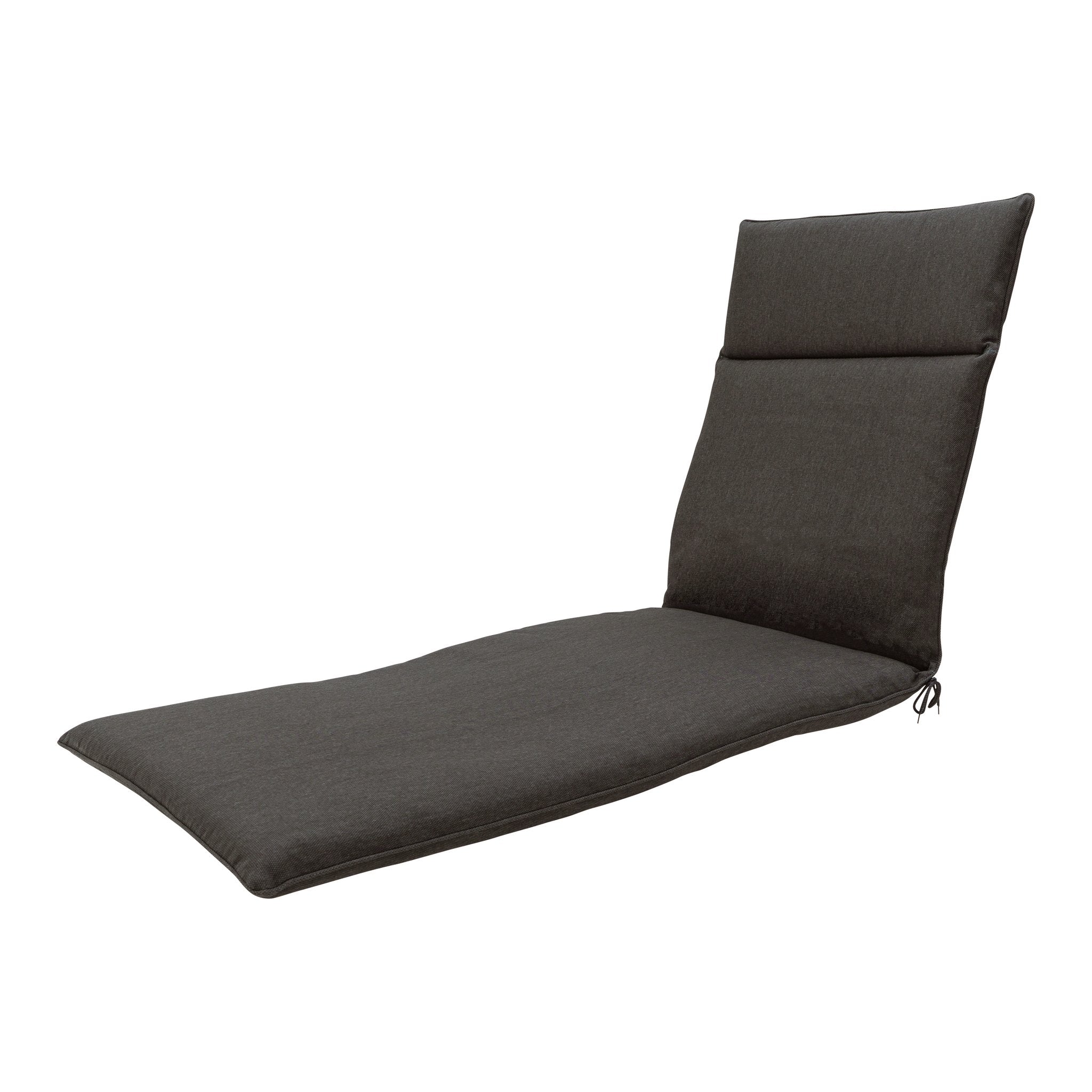 Madison Canvas Eco+ standaard ligbedkussen 190x60 cm - Dark grey canvas eco+