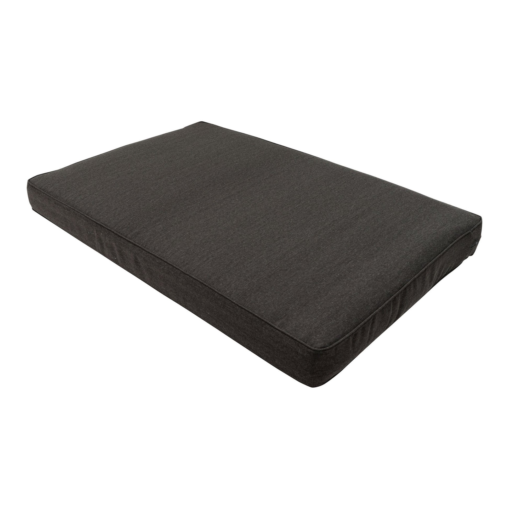 Madison Canvas Eco+ palletkussen 120x80 cm - Dark grey canvas eco+