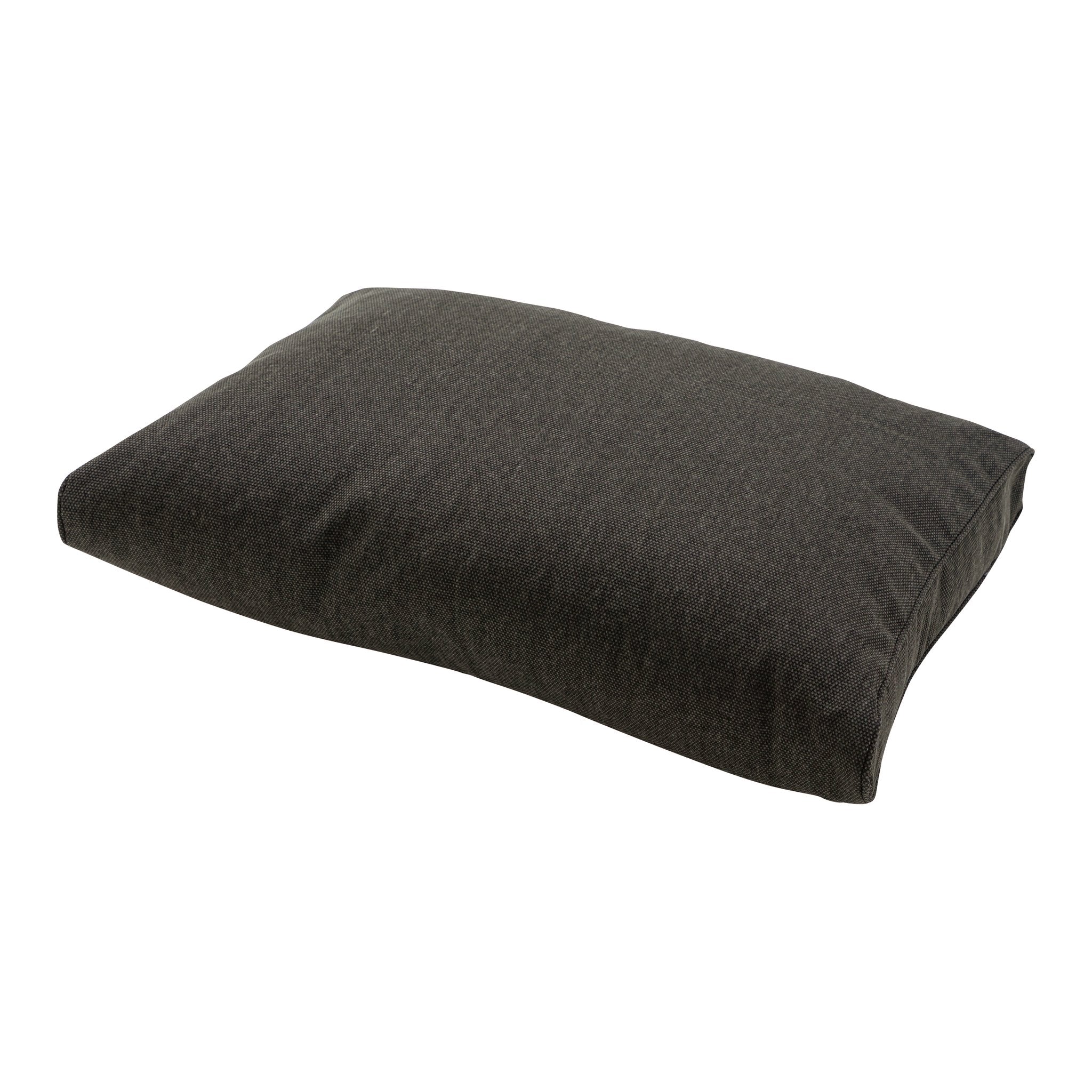 Madison Canvas Eco+ lounge rugkussen 40x60 cm - Dark grey canvas eco+