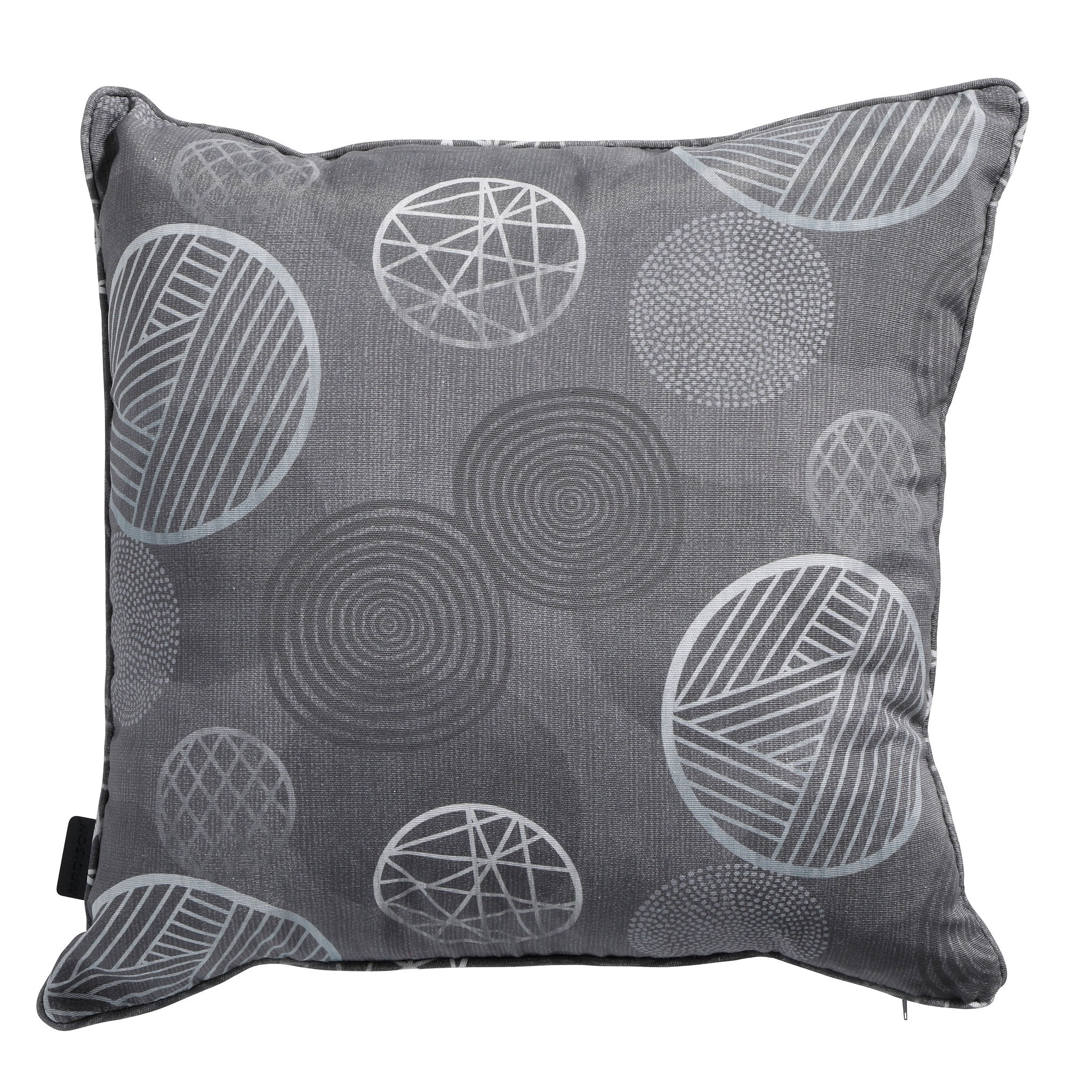 Madison Circle sierkussen 50x50 cm - Circle grey
