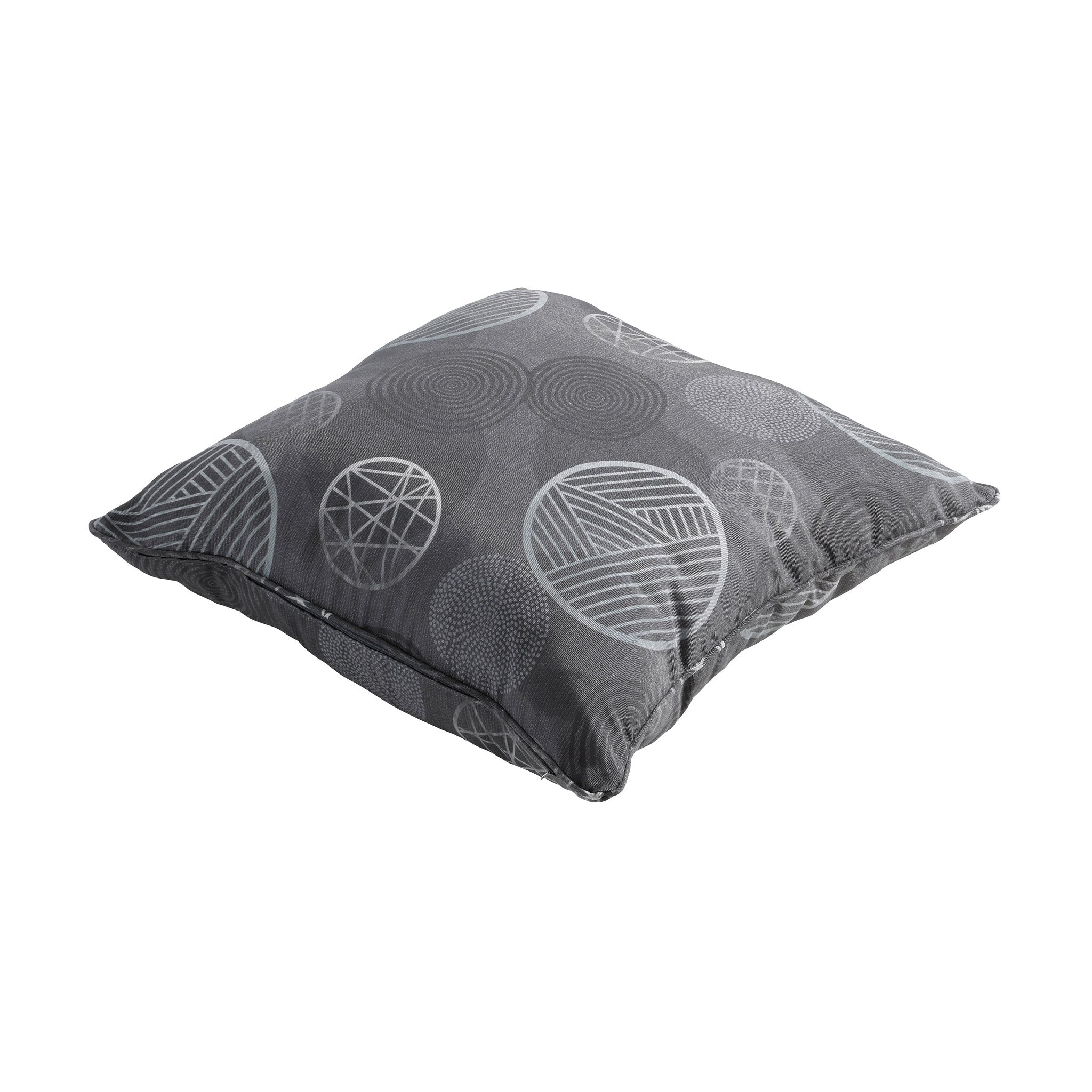 Madison Circle sierkussen 50x50 cm - Circle grey