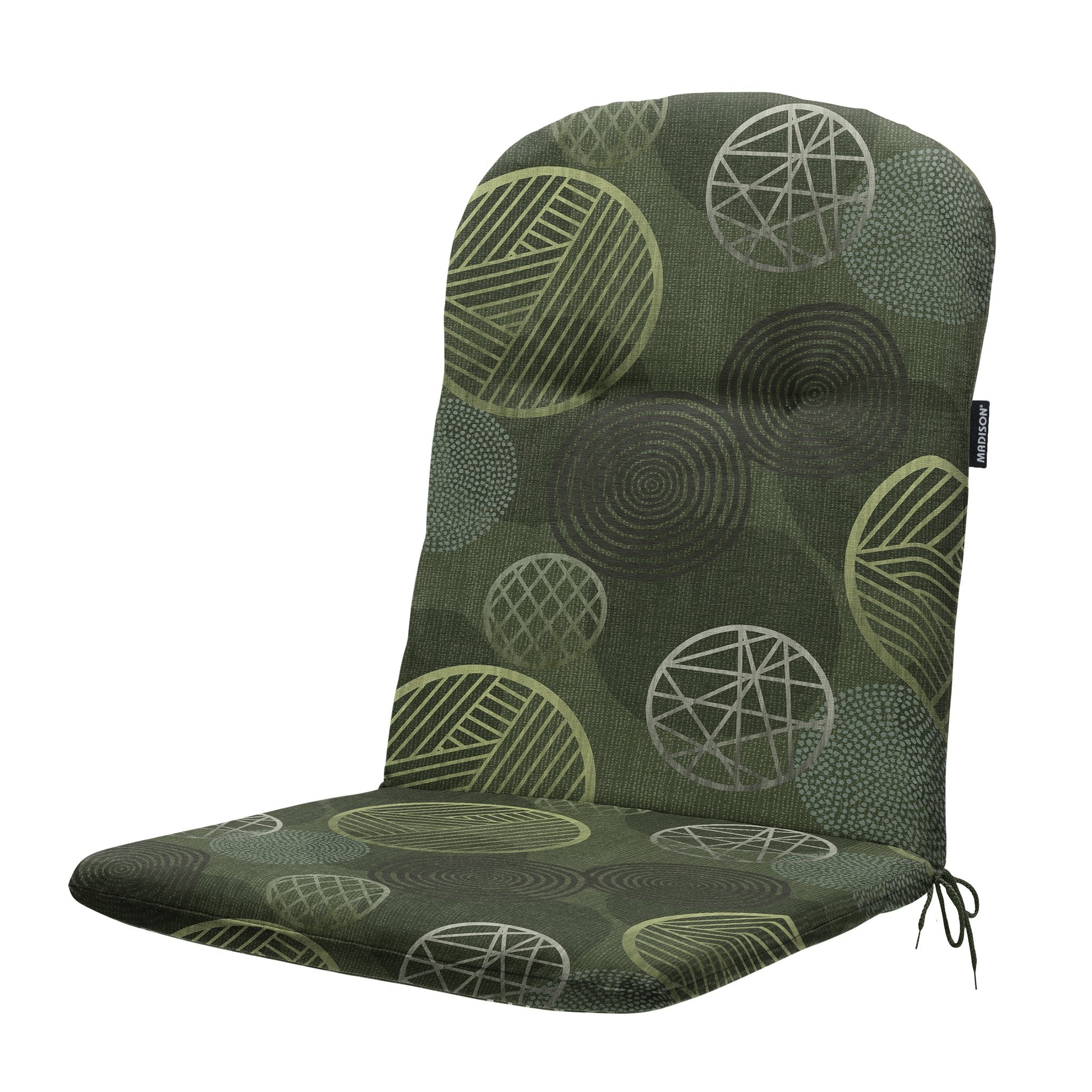 Madison Circle kuipzitkussen 96x45 cm - Circle green