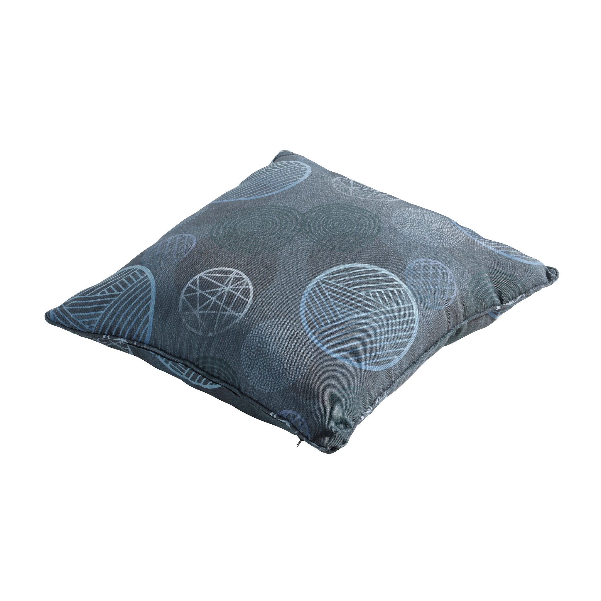 Madison Circle sierkussen 50x50 cm - Circle blue