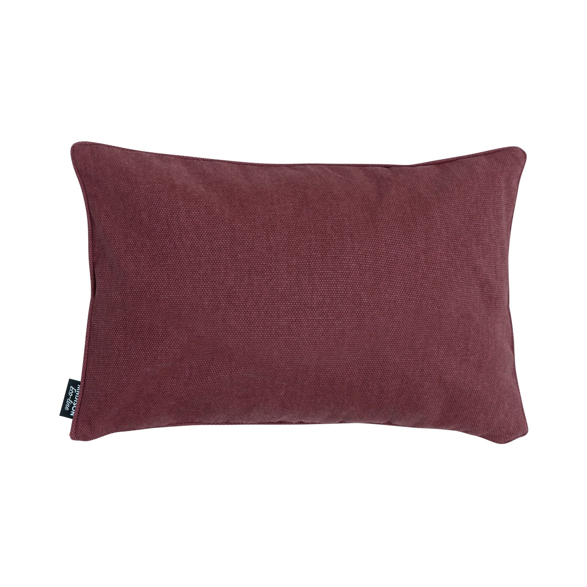 Madison Canvas Eco+ sierkussen 30x50 cm - Bordeaux canvas eco+