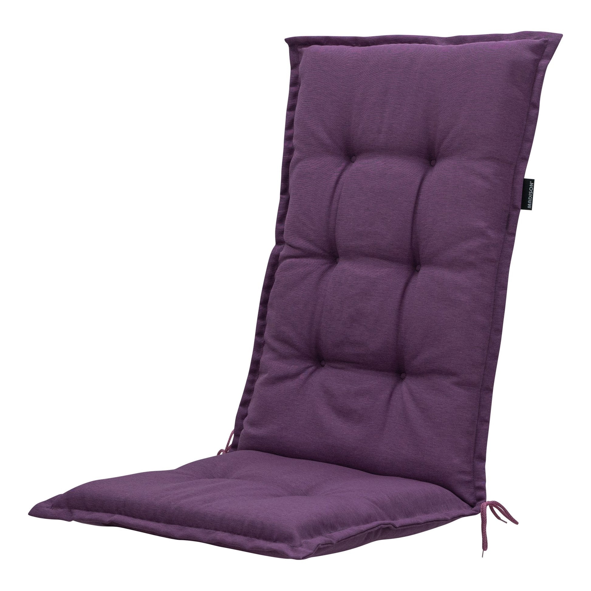 Madison Panama hoge rug basis rugkussen 123x50 cm - Panama purple