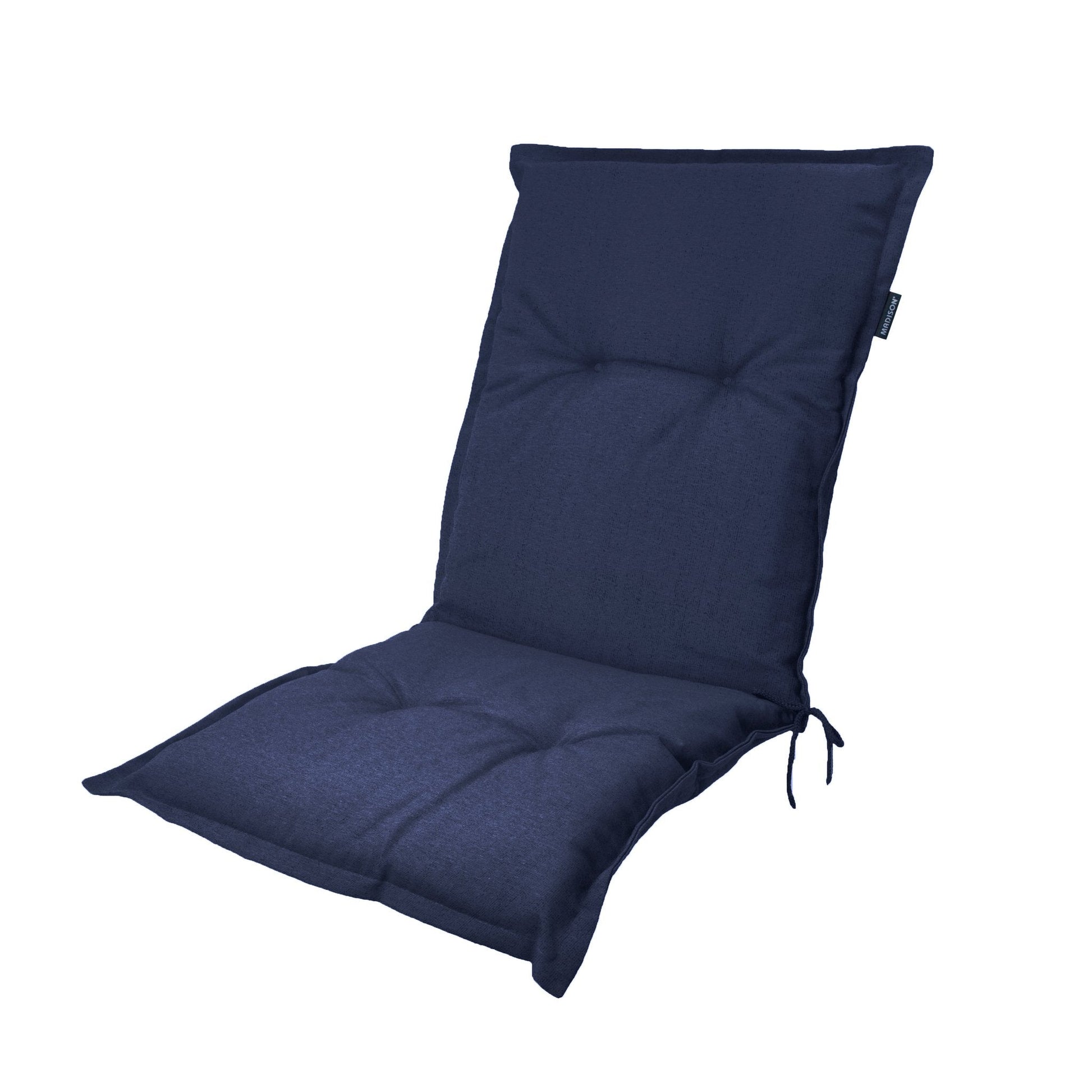 Madison Panama lage rug rugkussen 105x50 cm - Panama indigo