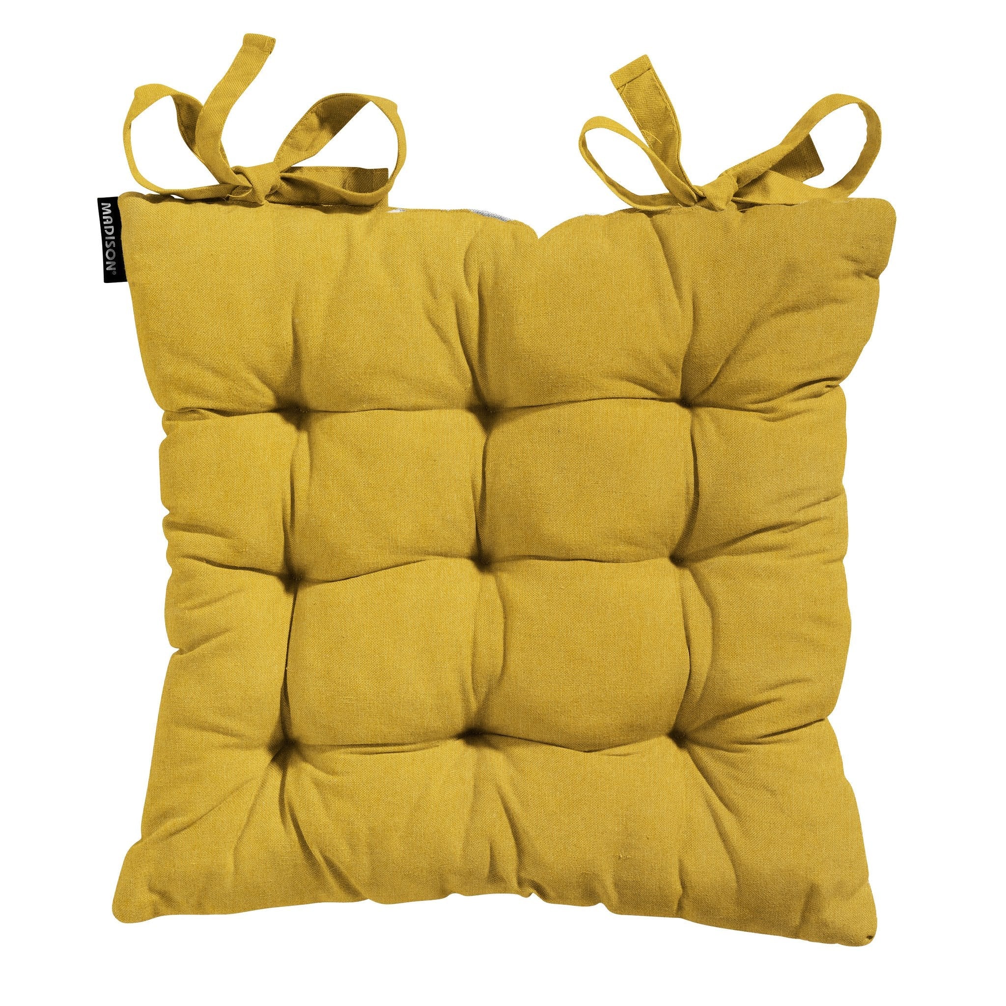 Madison Panama toscane zitkussen 46x46 cm - Panama mustard