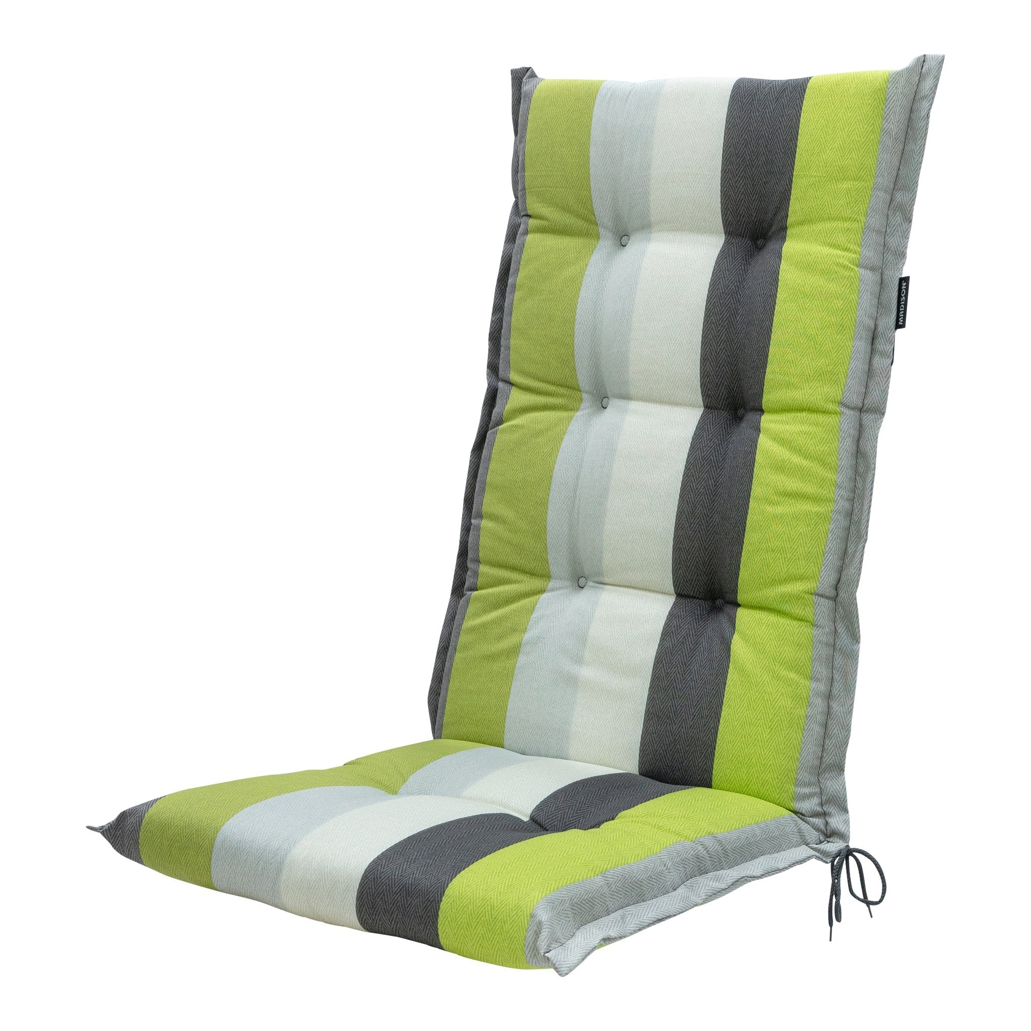 Madison Victoria hoge rug rugkussen 123x50 cm - Victoria green