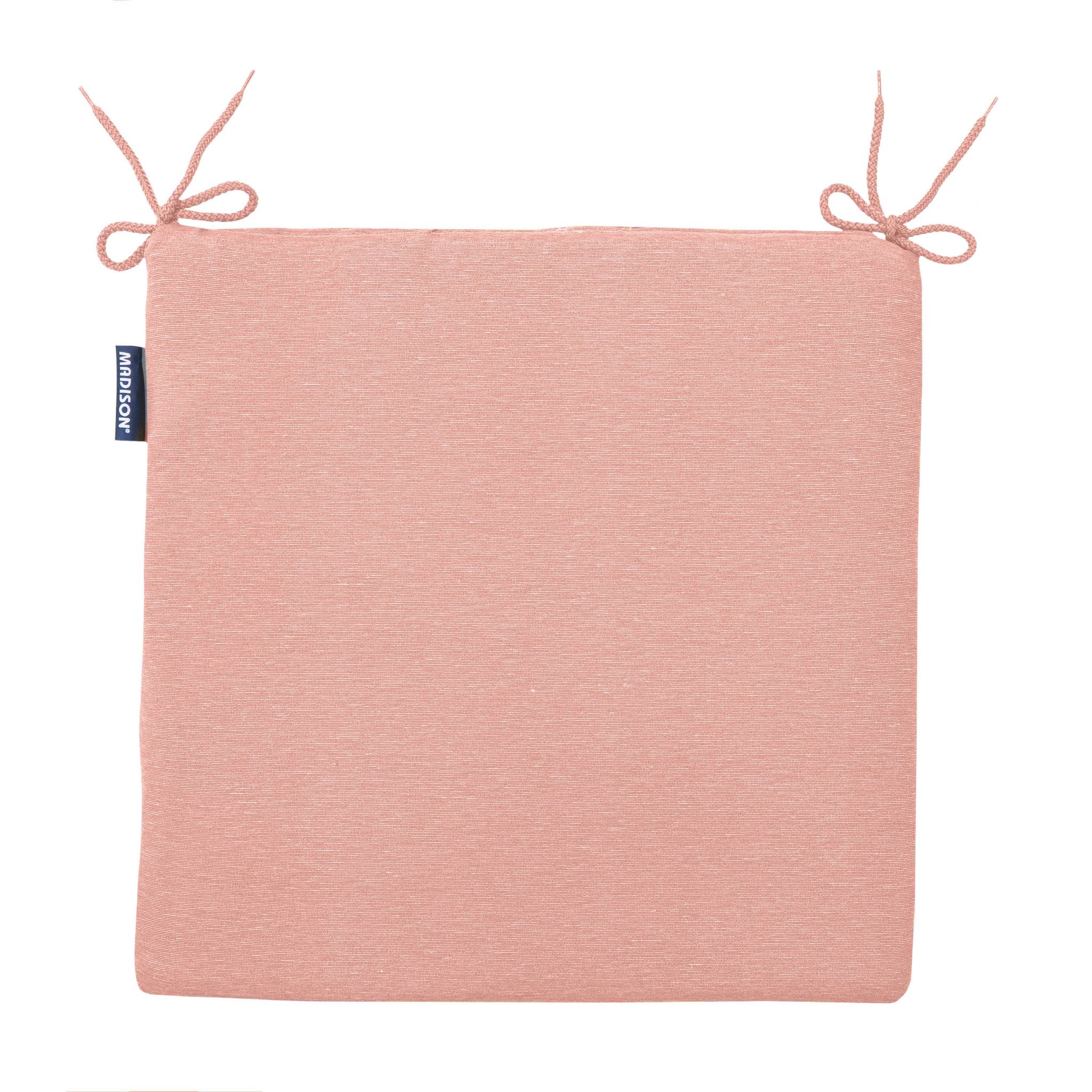 Madison Napels universeel rits zitkussen 40x40 cm - Napels salmone