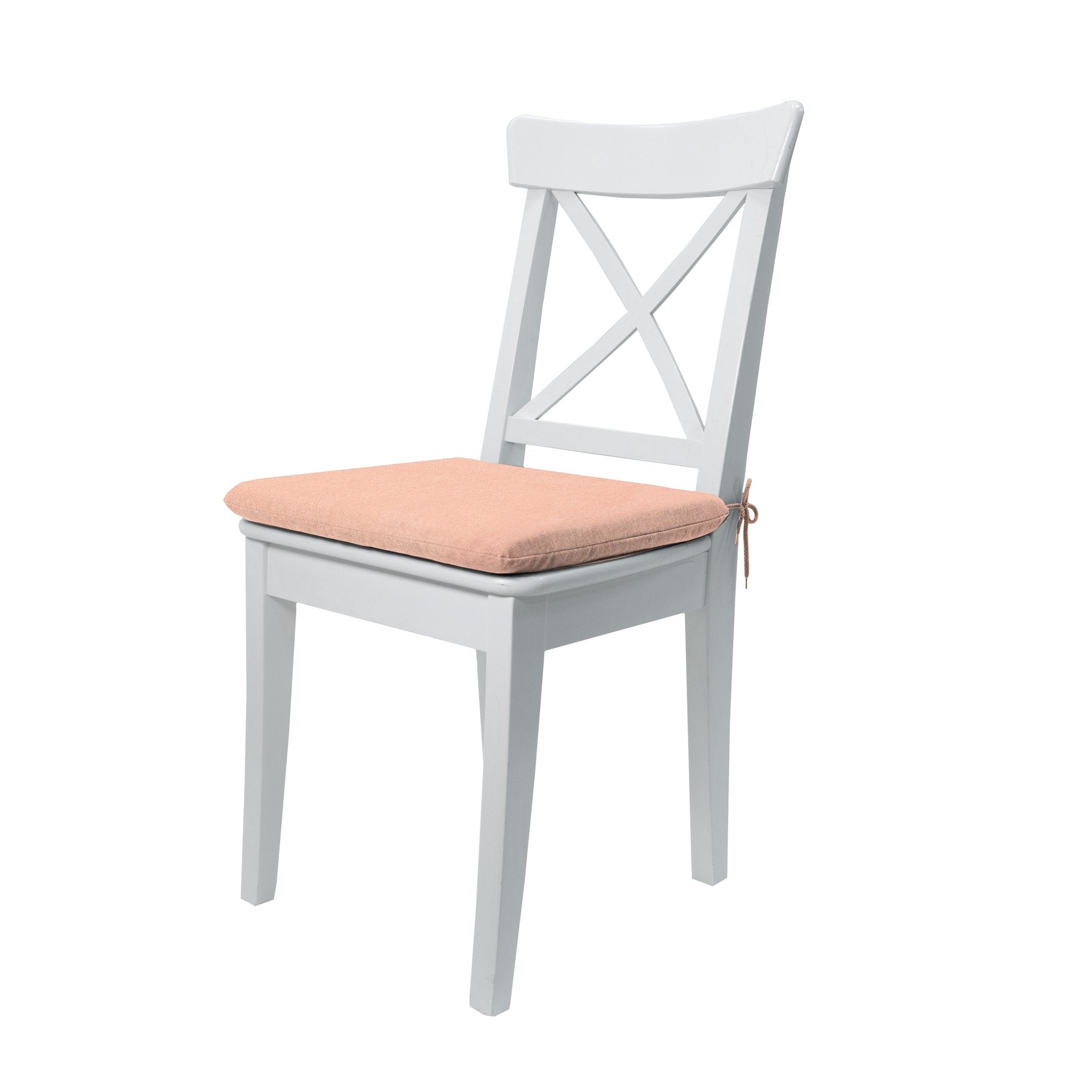 Madison Napels universeel rits zitkussen 40x40 cm - Napels salmone