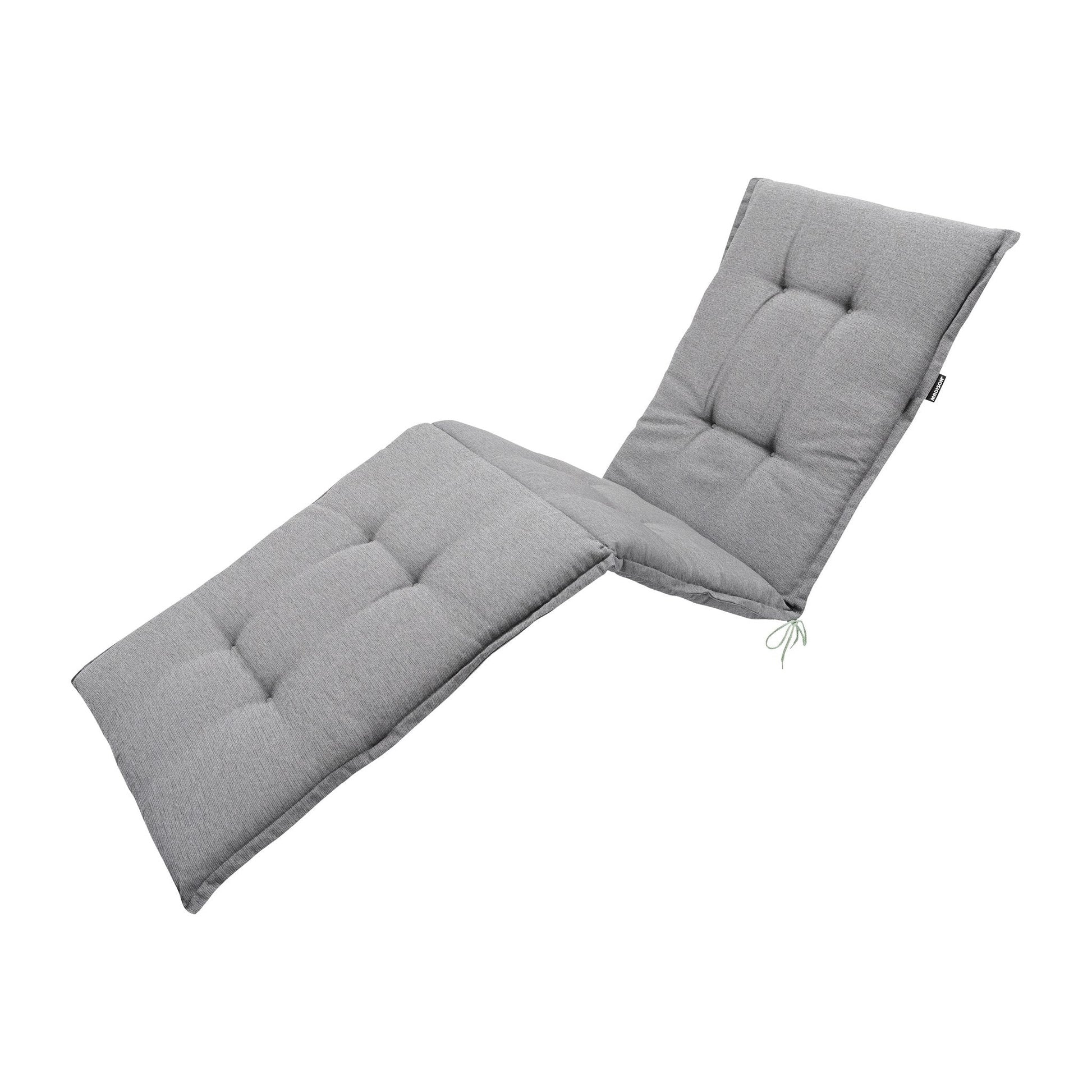 Madison Napels standaard ligbedkussen 200x65 cm - Napels grey