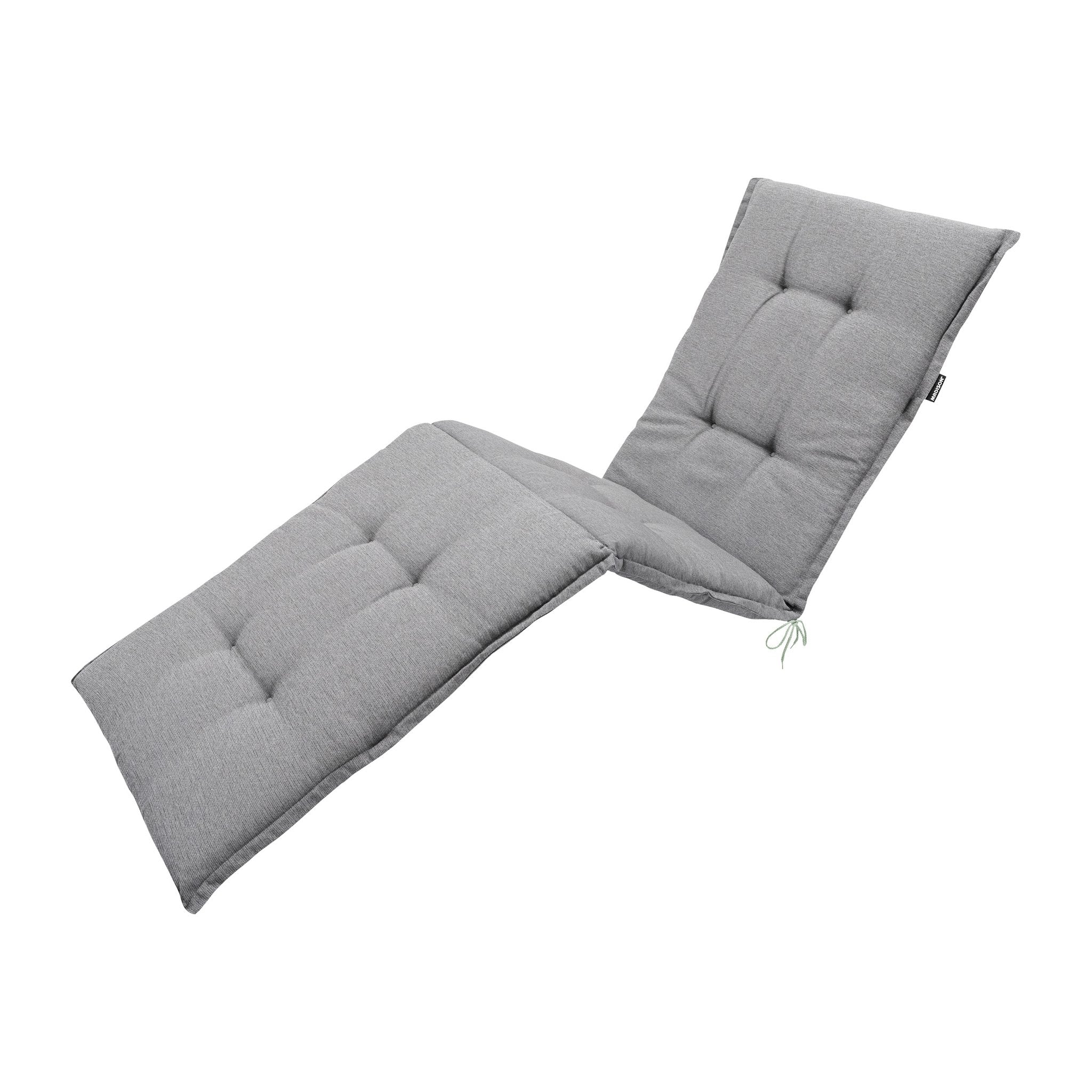 Madison Napels standaard ligbedkussen 200x65 cm - Napels grey
