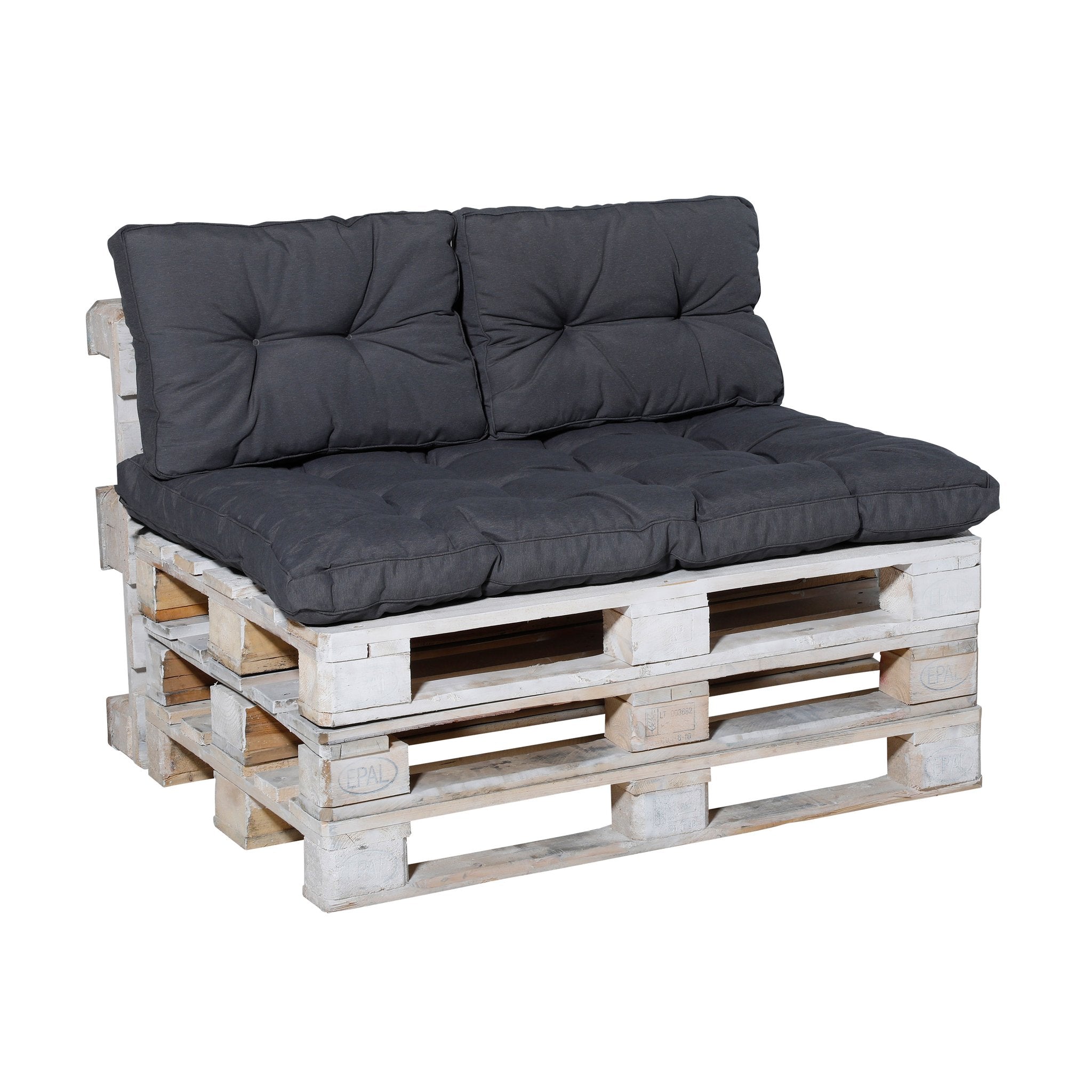 Madison Panama palletkussen 120x80 cm - Panama grey