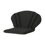 Madison Rib stoelkussen 77x48 cm - Rib black