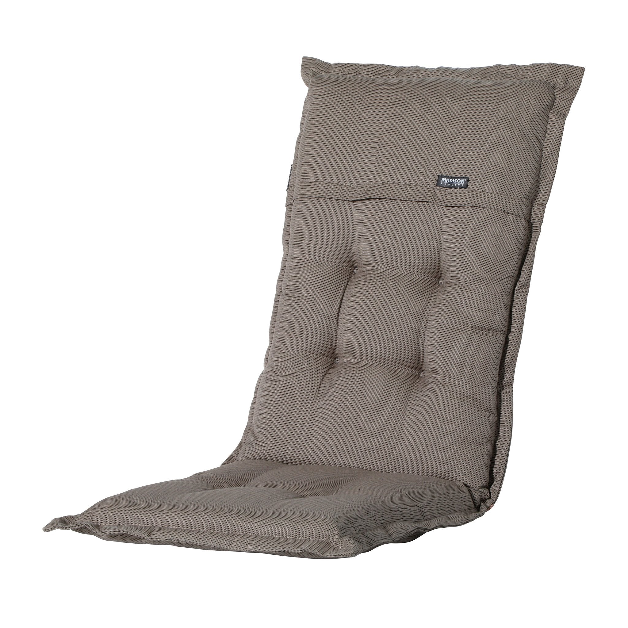 Madison Rib hoge rug basis rugkussen 123x50 cm - Rib liver