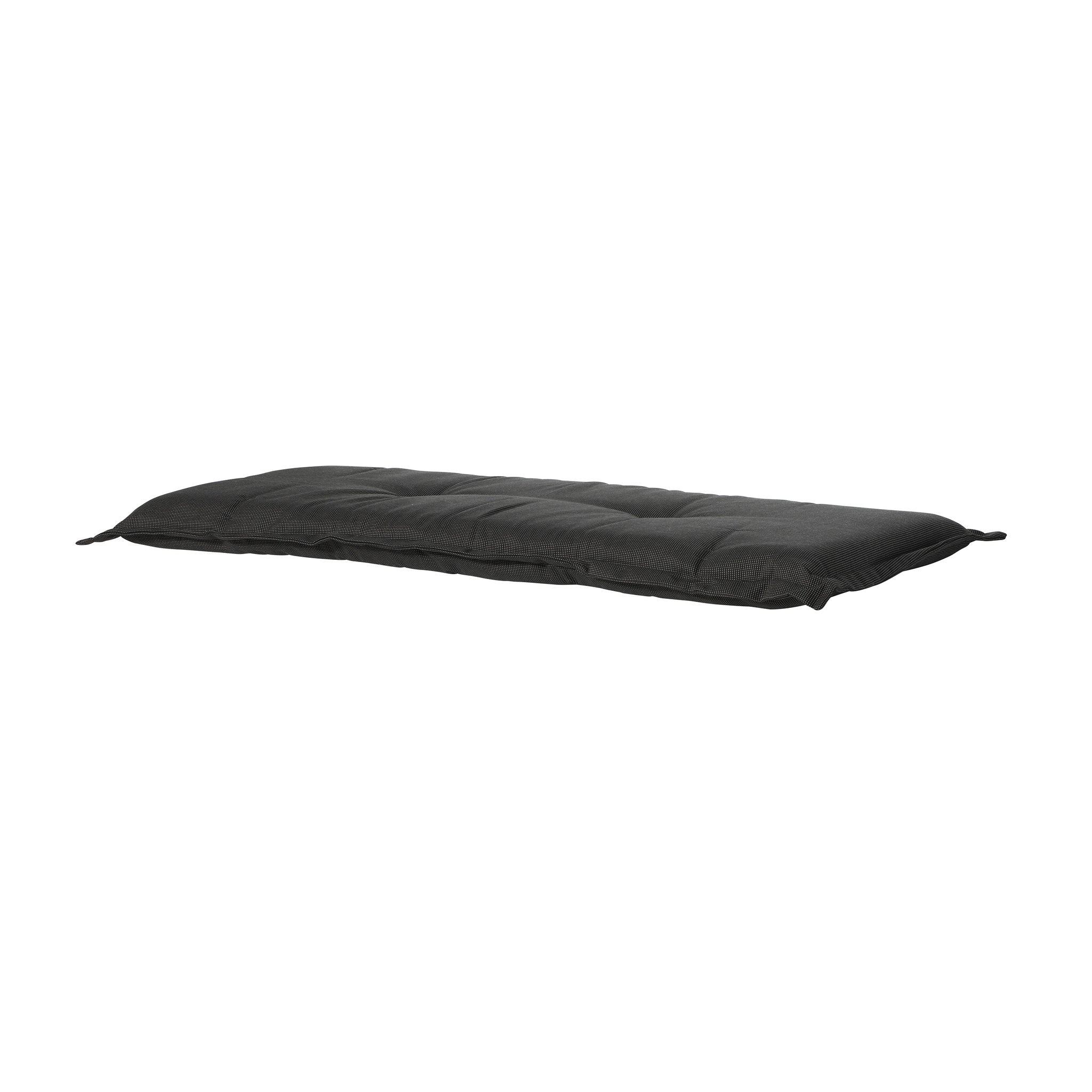 Madison Rib bankkussen 120x48 cm - Rib black