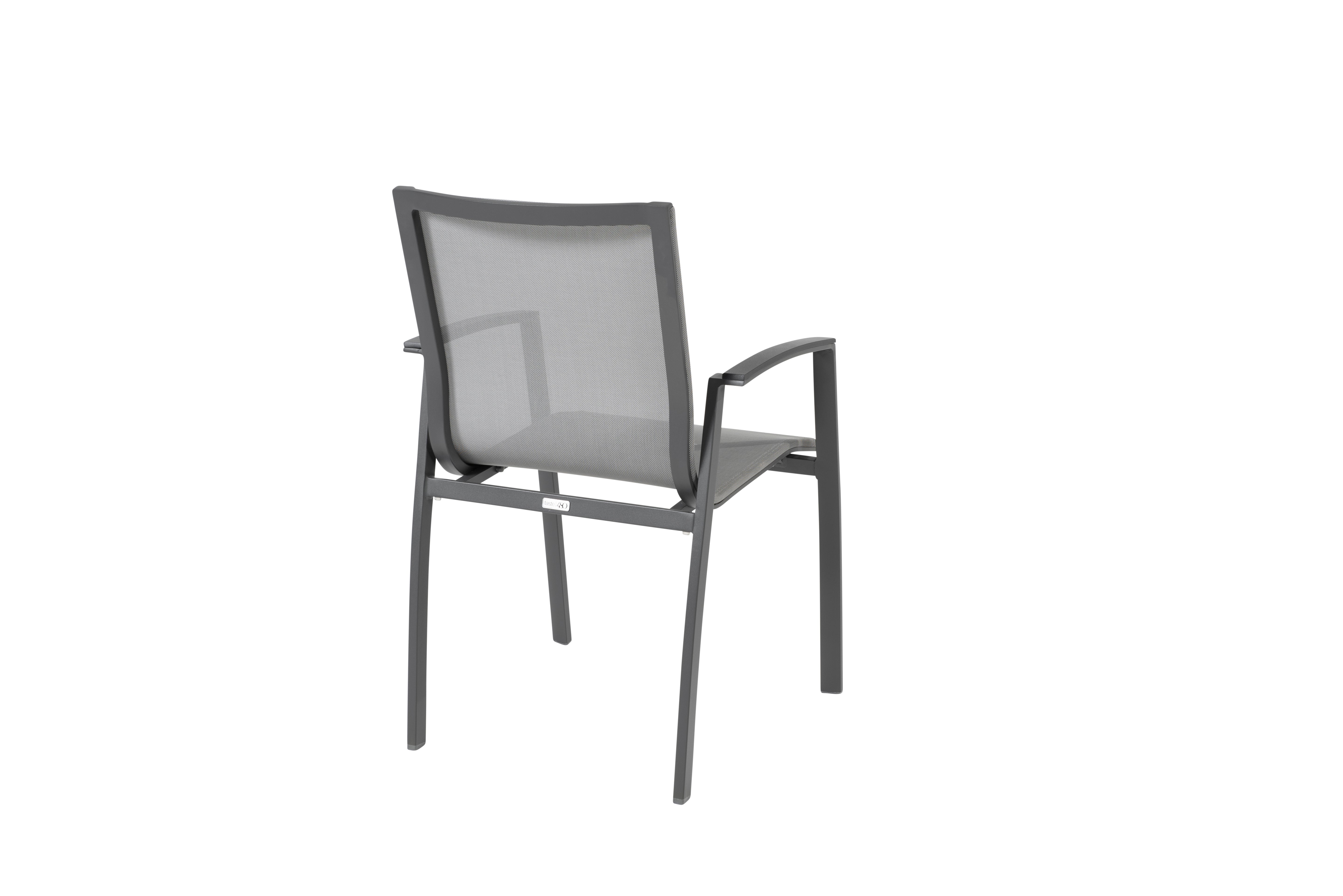 89800  Torino dining chair Anthracite stackable 03