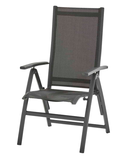 Taste 4SO Cadiz Verstellbarer Stuhl + Kammtisch Anthrazit 220 cm