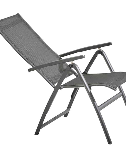 Taste 4SO Cadiz Verstellbarer Stuhl + Kammtisch Anthrazit 220 cm