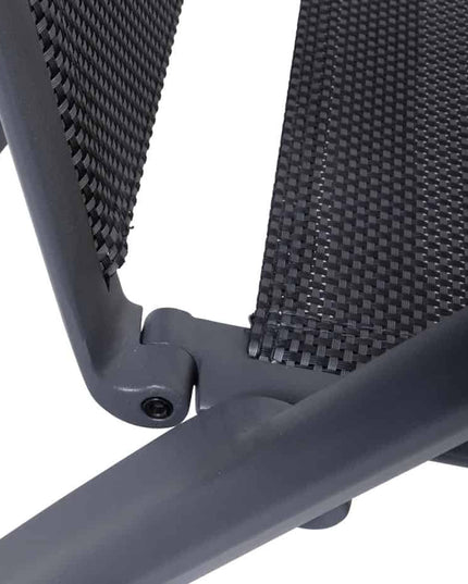 Taste 4SO Cadiz Verstellbarer Stuhl + Kammtisch Anthrazit 220 cm