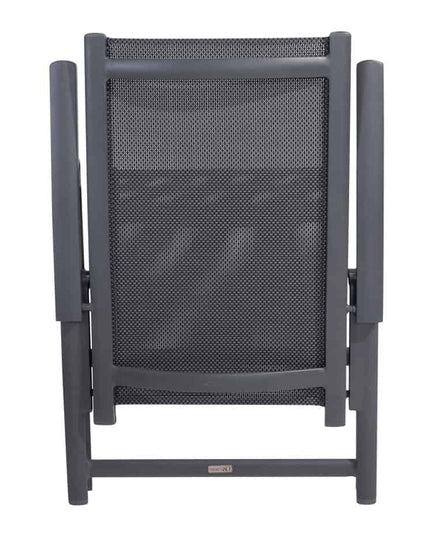 Taste 4SO Cadiz Verstellbarer Stuhl + Kammtisch Anthrazit 220 cm