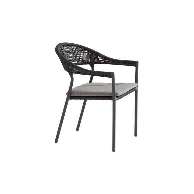 Taste 4SO Sienna Dining + Prado Teak Tabelle 130 Ø CM