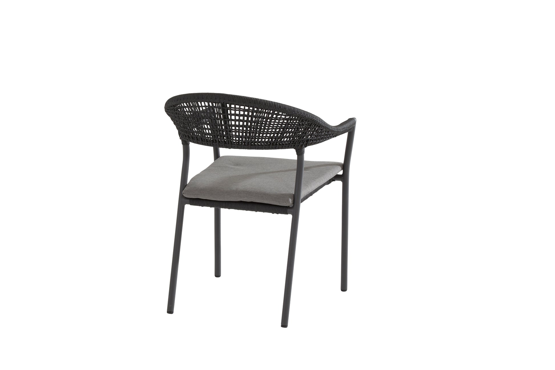 90730  Sienna stacking dining chair rope with cushion 03