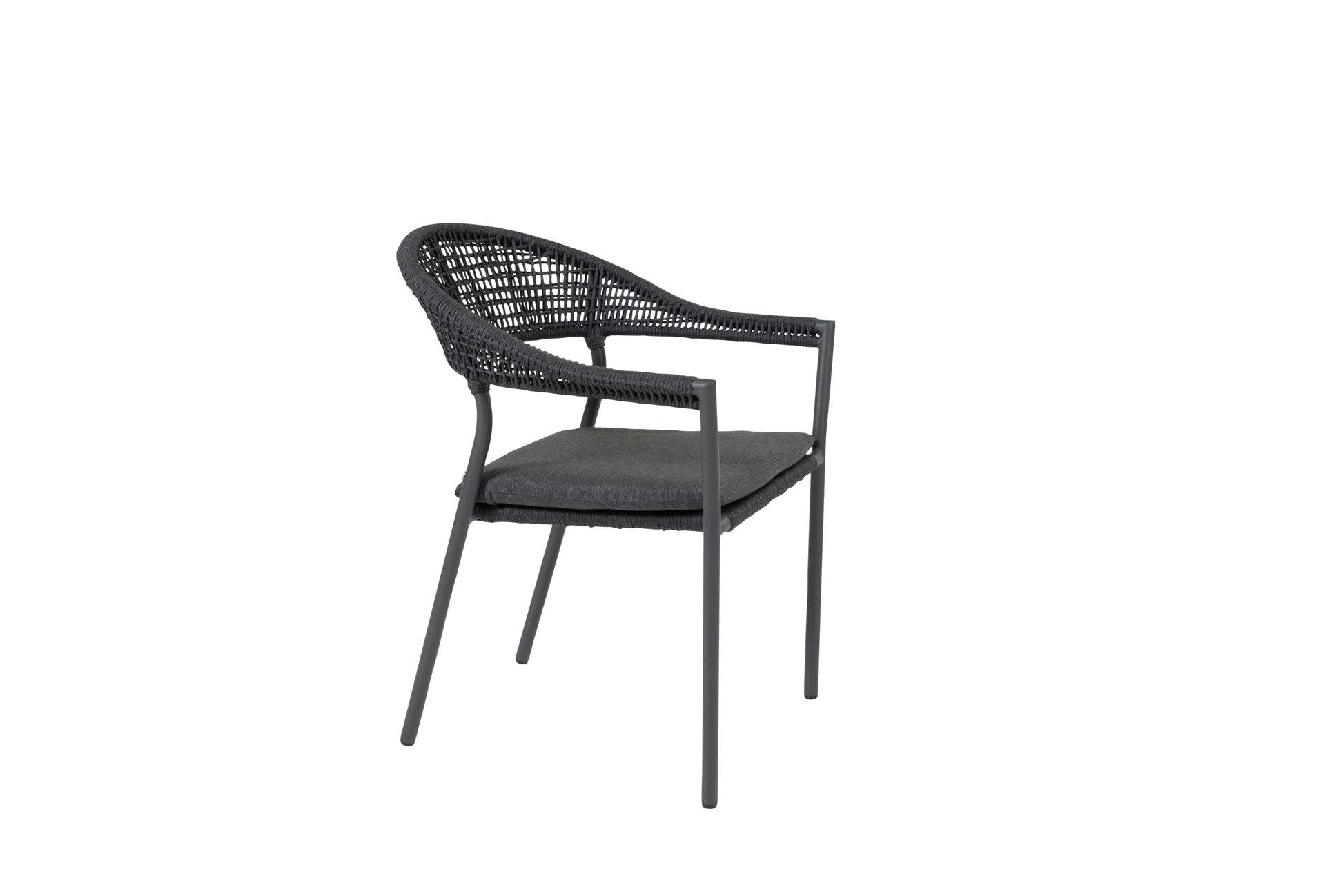 90730  Sienna stacking dining chair rope with cushion 04